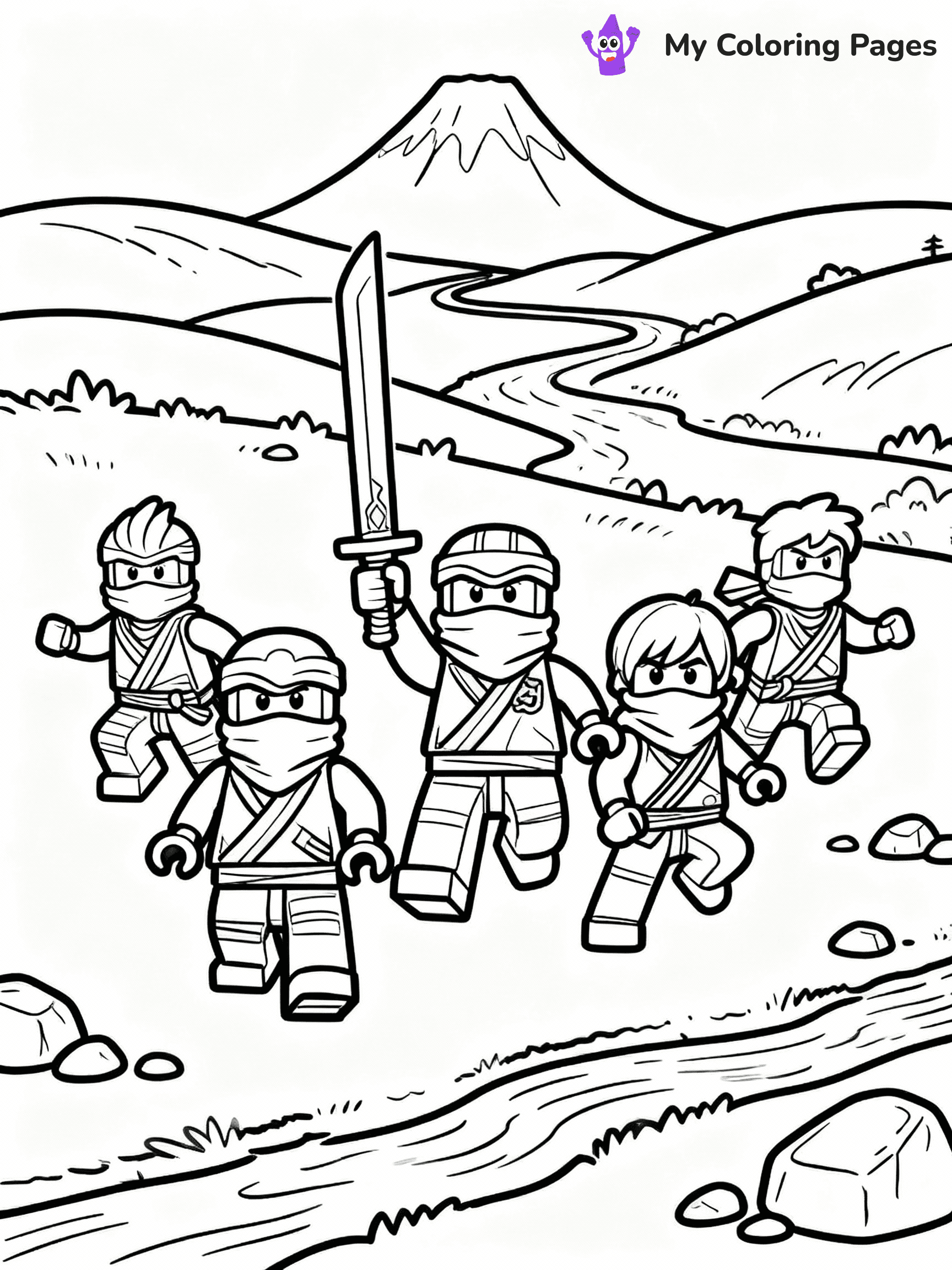 Ninjago Coloring Pages - 5