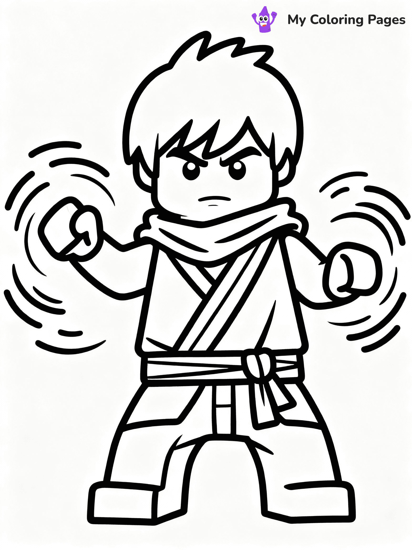 Ninjago Coloring Pages - 4