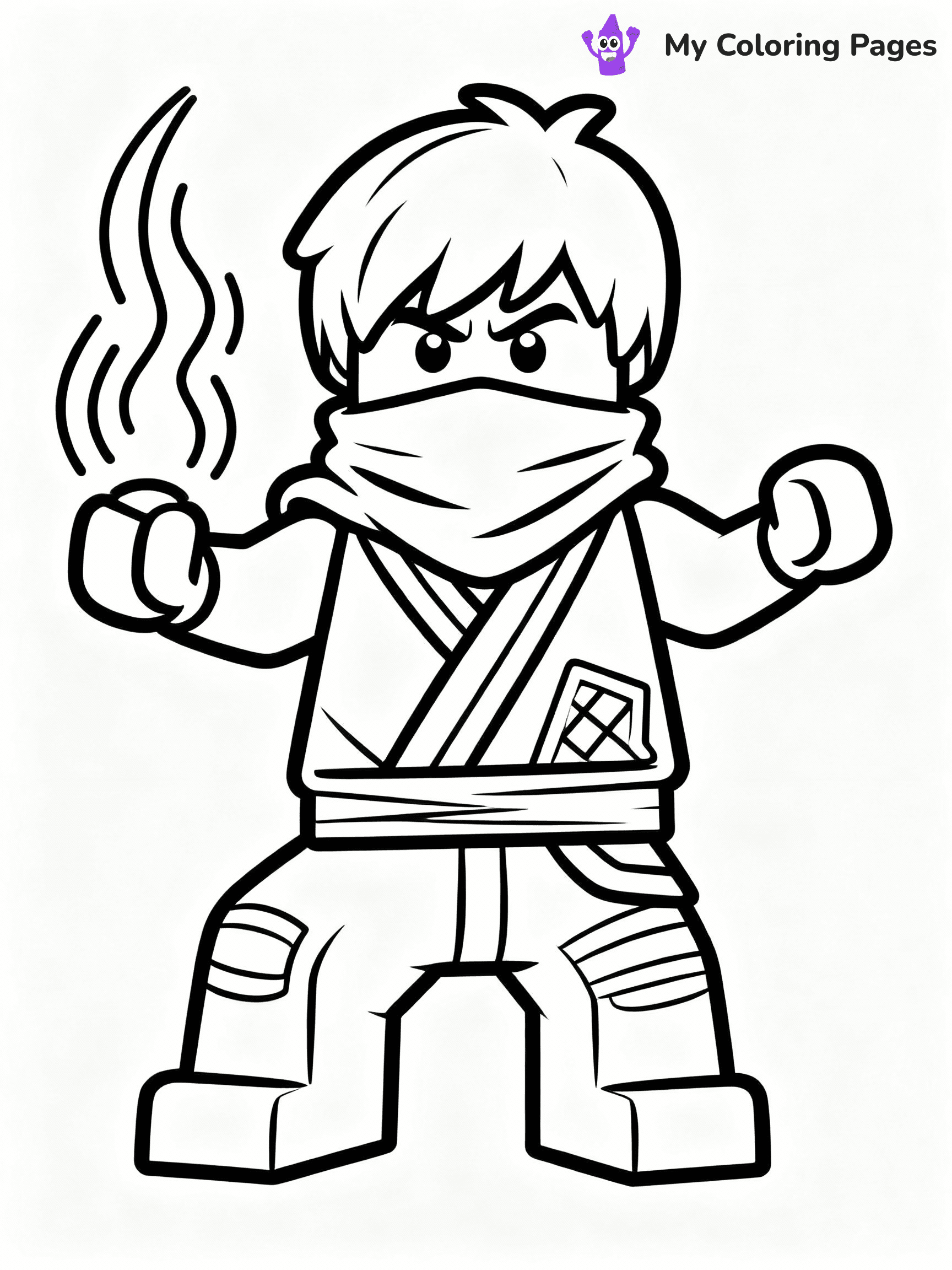 Ninjago Coloring Pages - 2