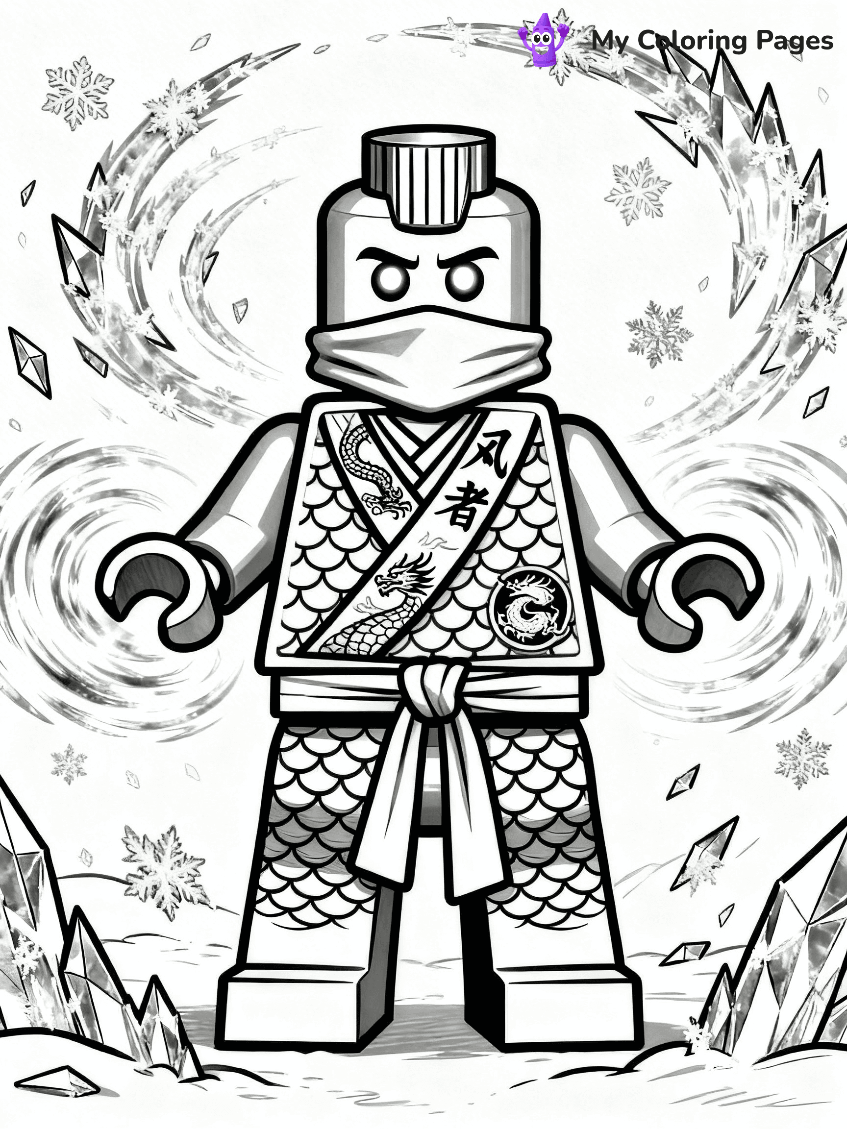 Ninjago Coloring Pages - 16