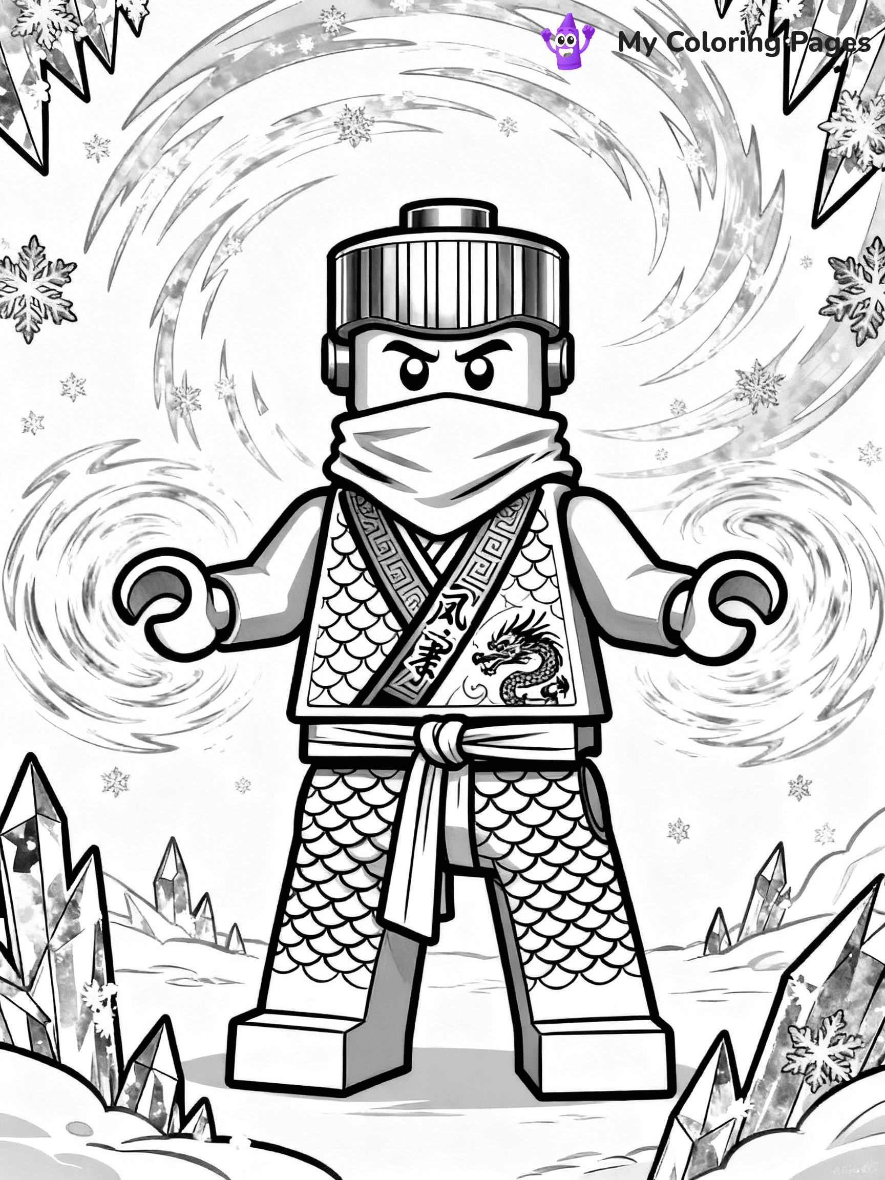 Ninjago Coloring Pages - 15