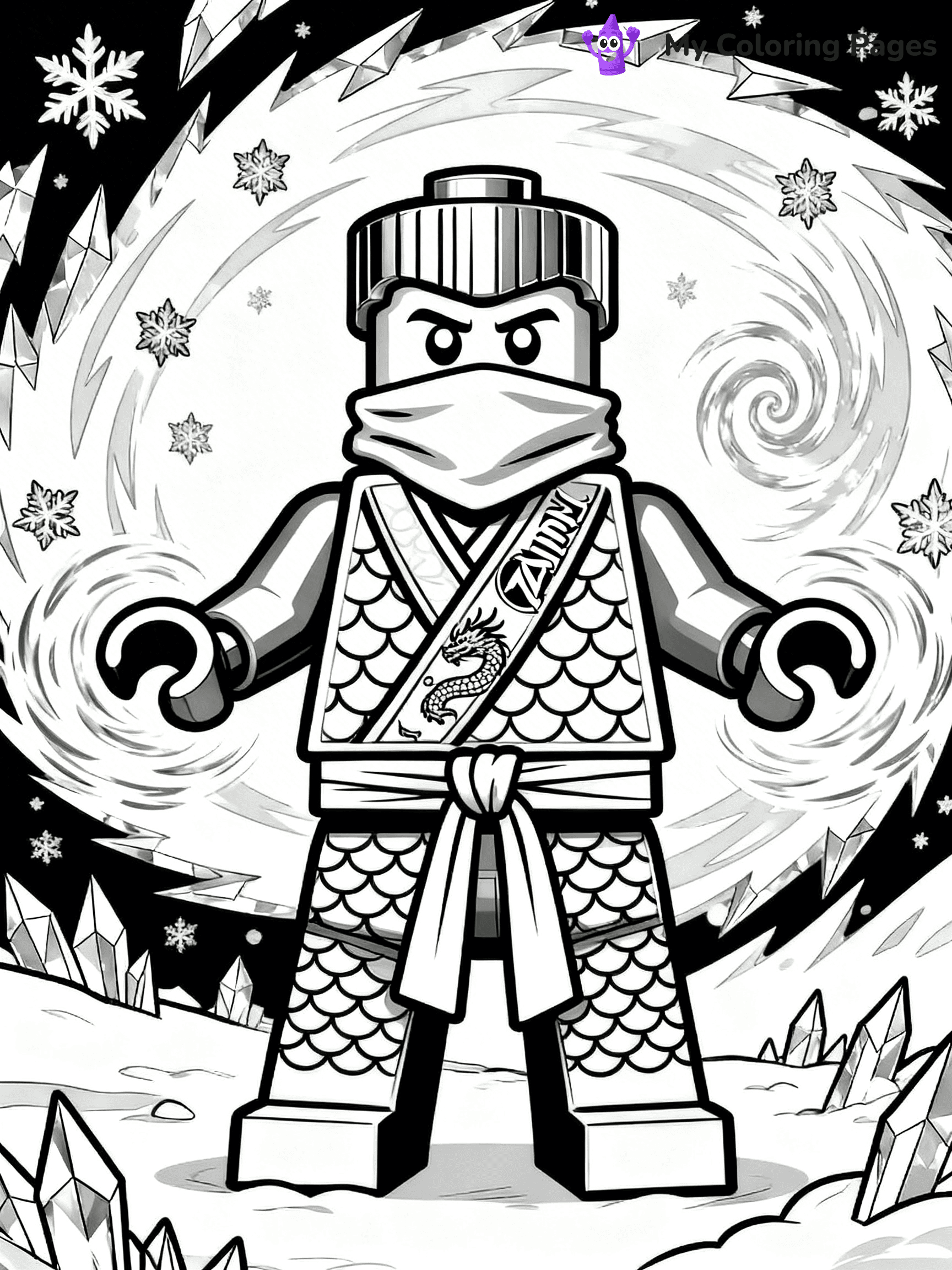 Ninjago Coloring Pages - 14
