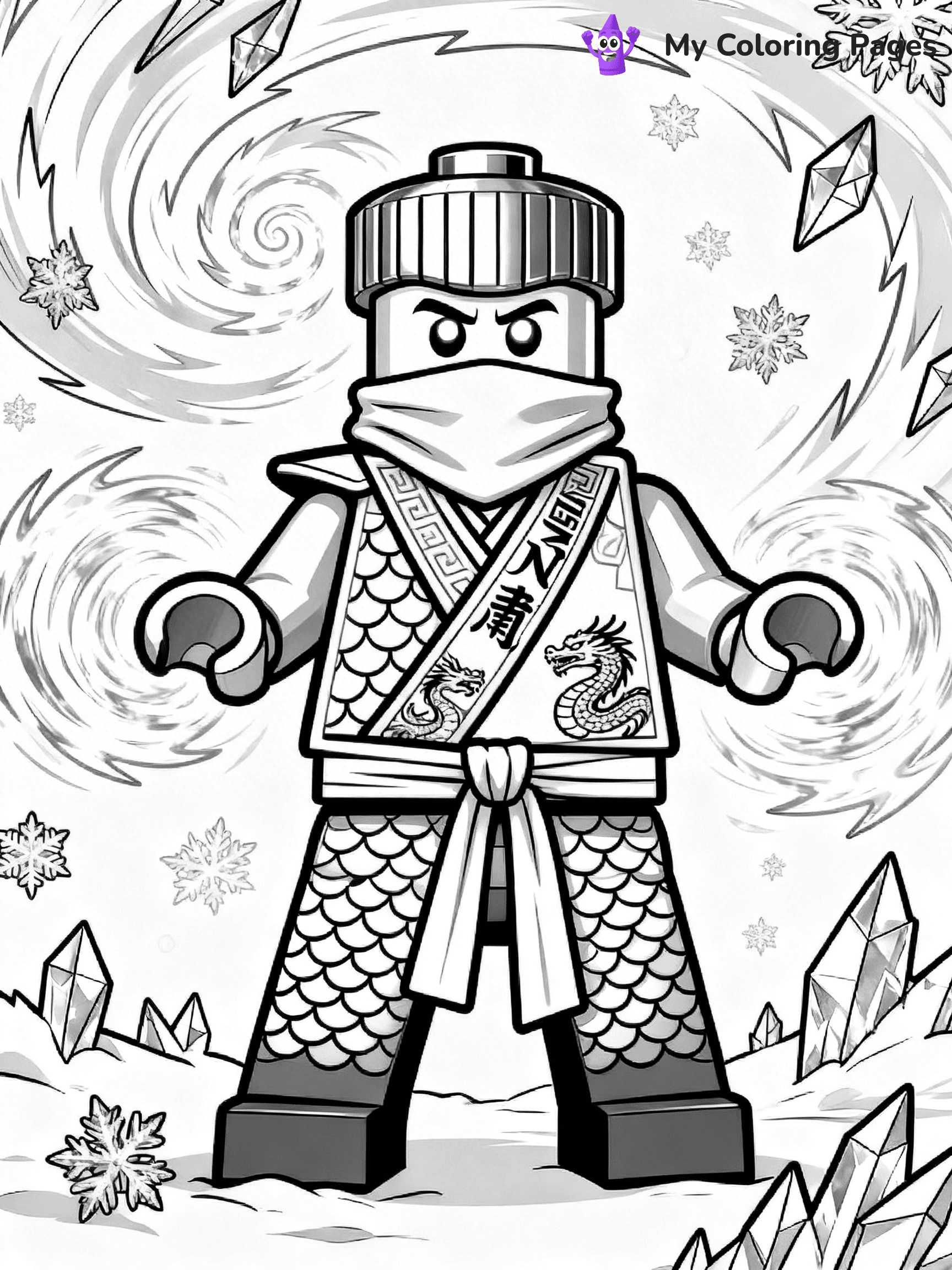 Ninjago Coloring Pages - 12