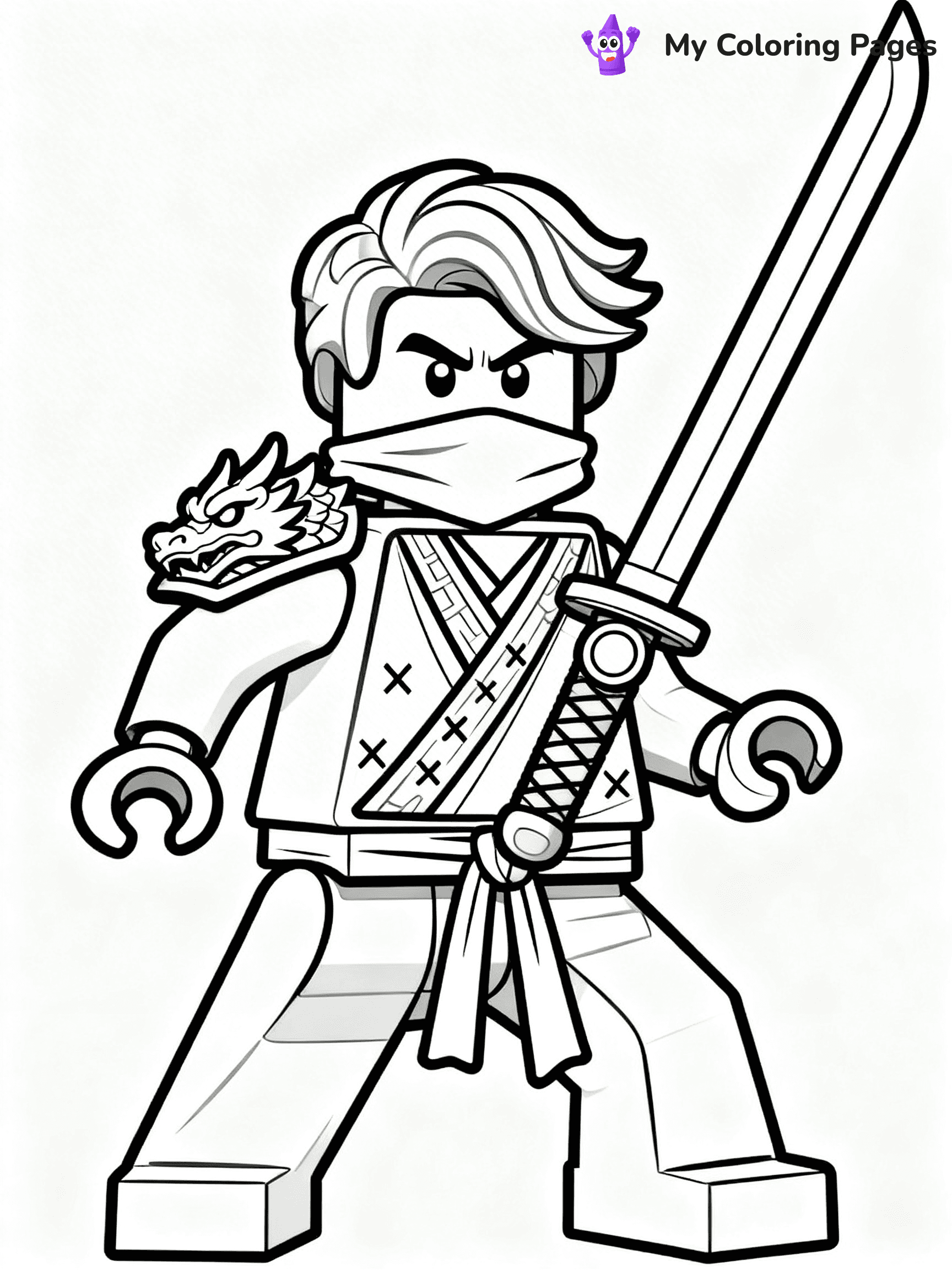 Ninjago Coloring Pages - 11