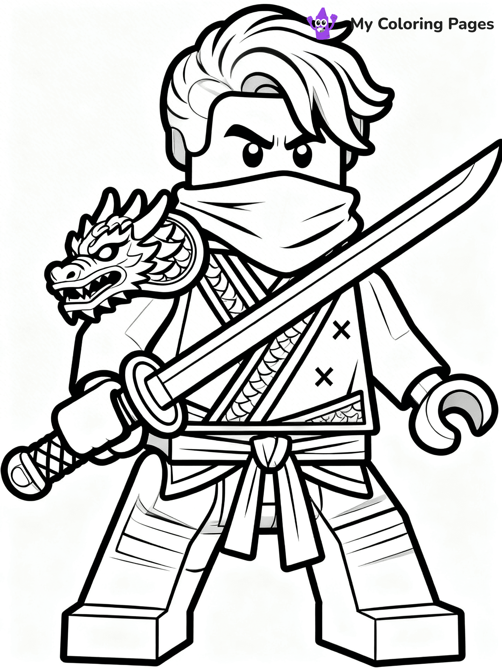 Ninjago Coloring Pages - 5