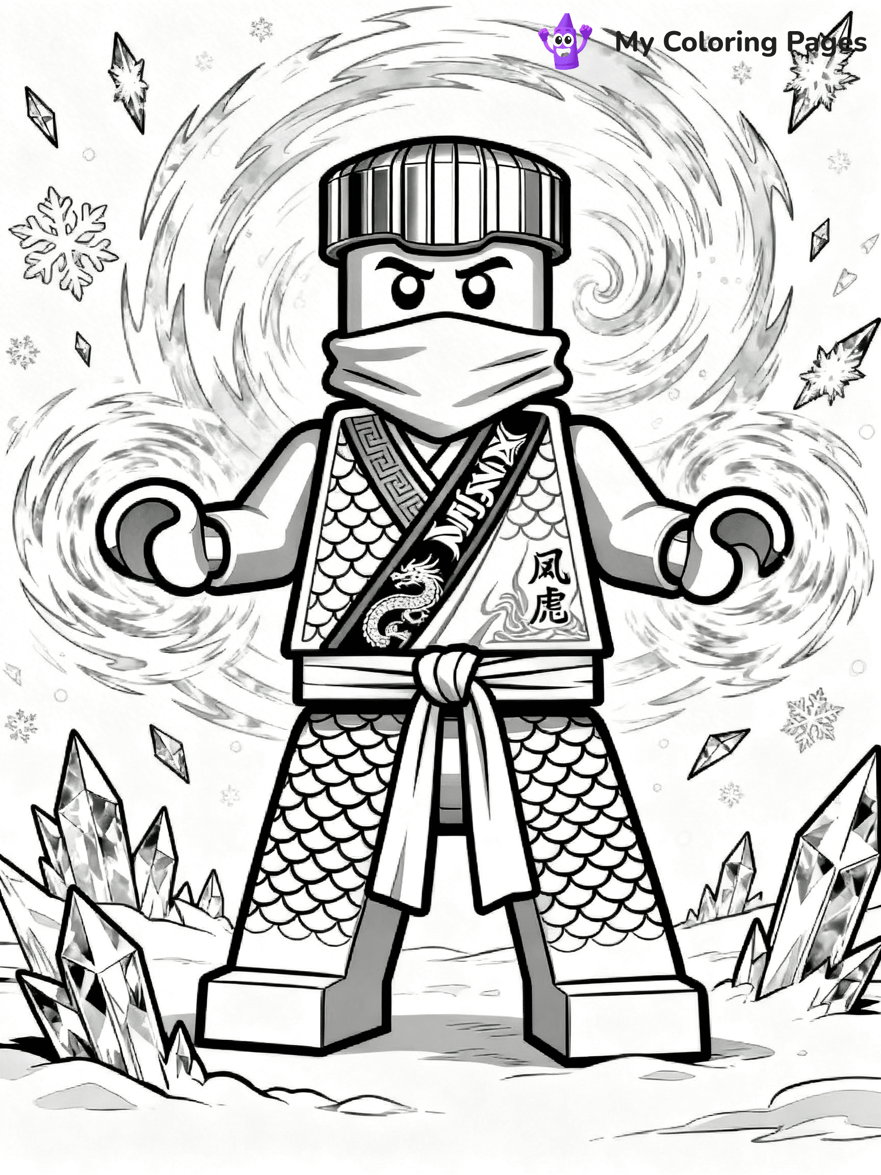 Ninjago Coloring Pages - 3