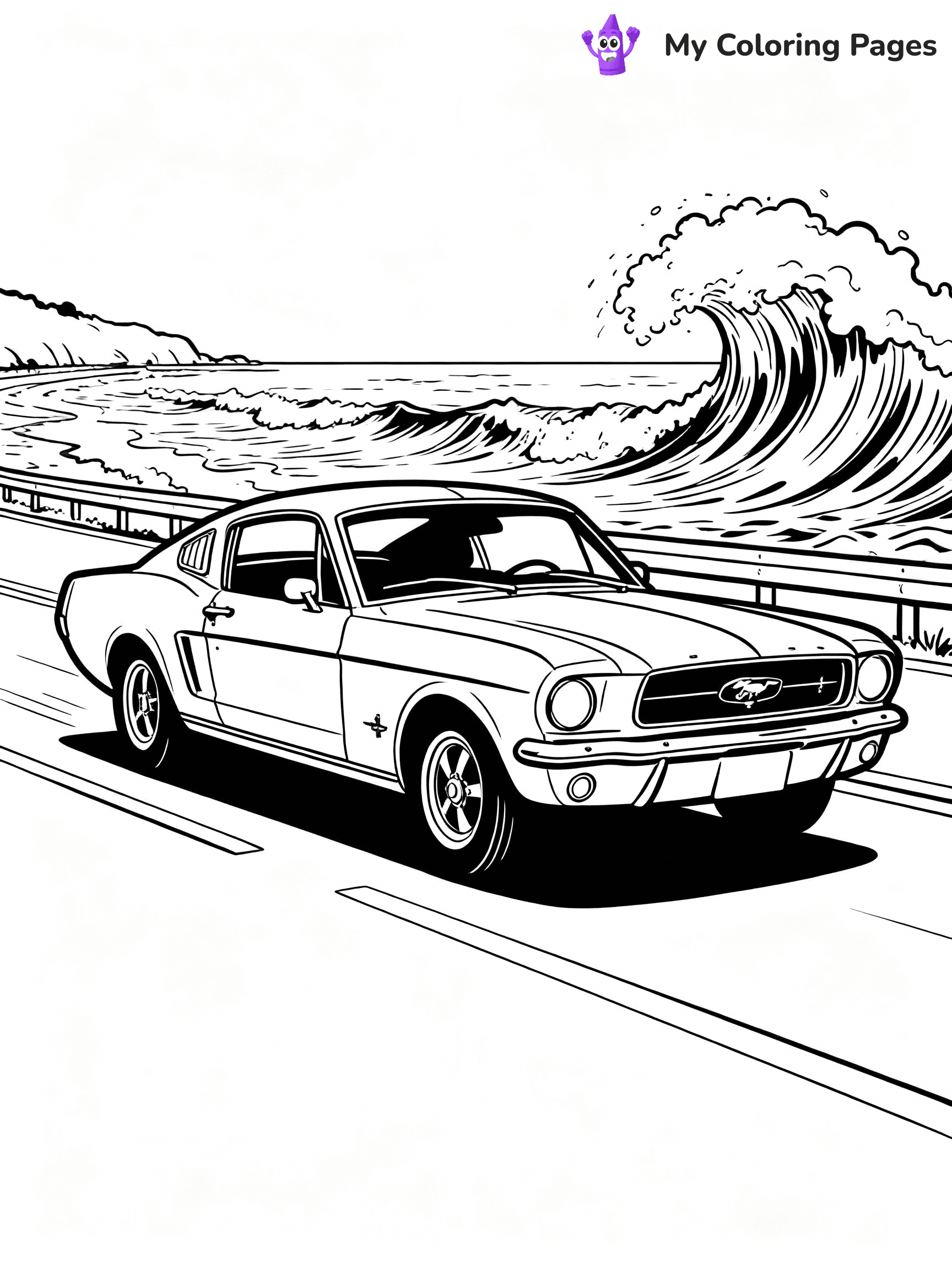 Mustang Coloring Pages - 21