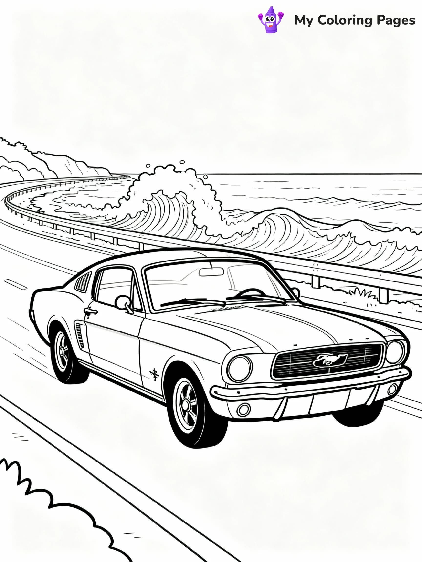 Mustang Coloring Pages - 18