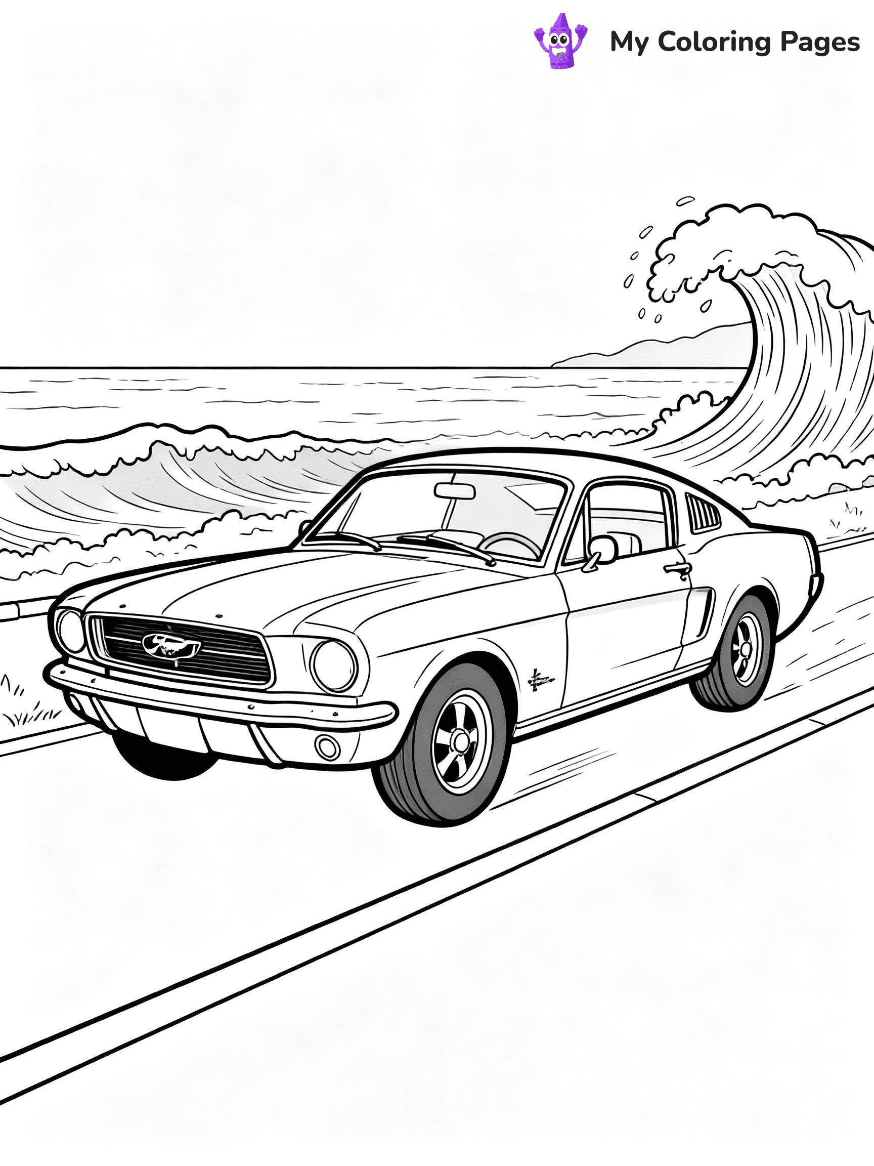Mustang Coloring Pages - 16