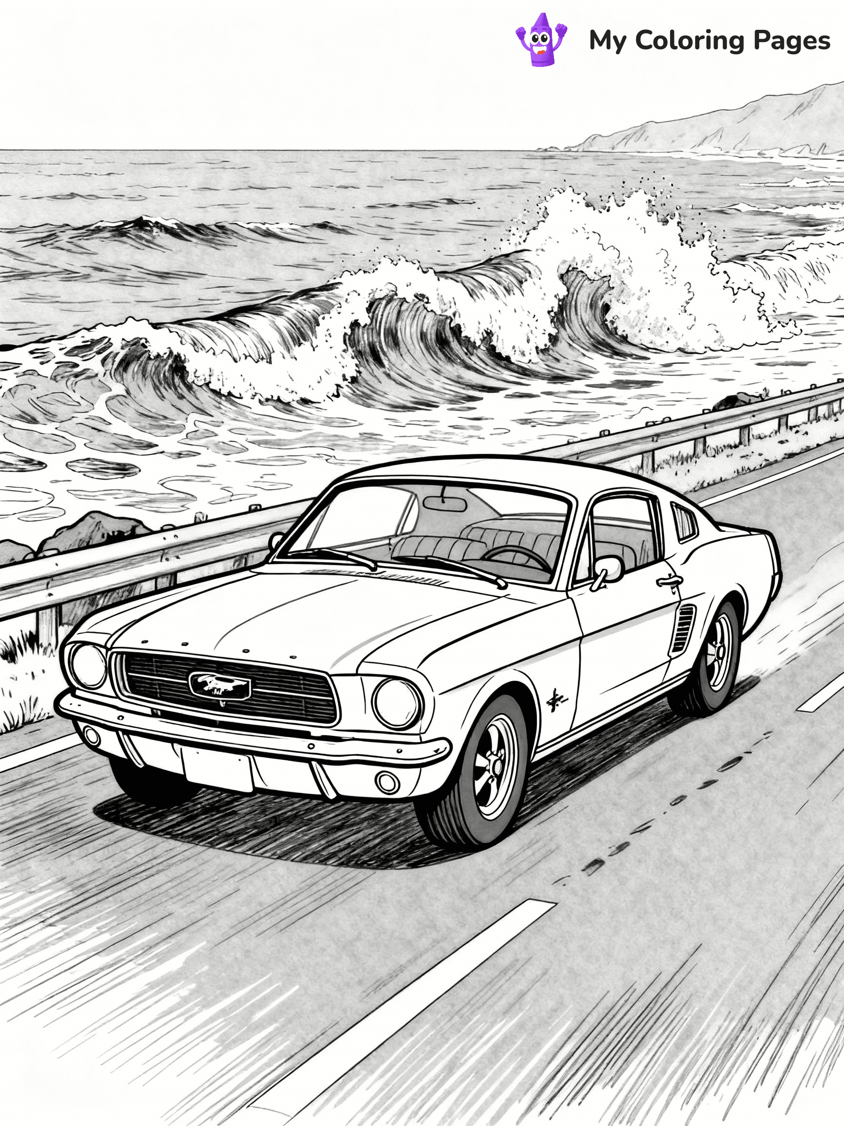 Mustang Coloring Pages - 15