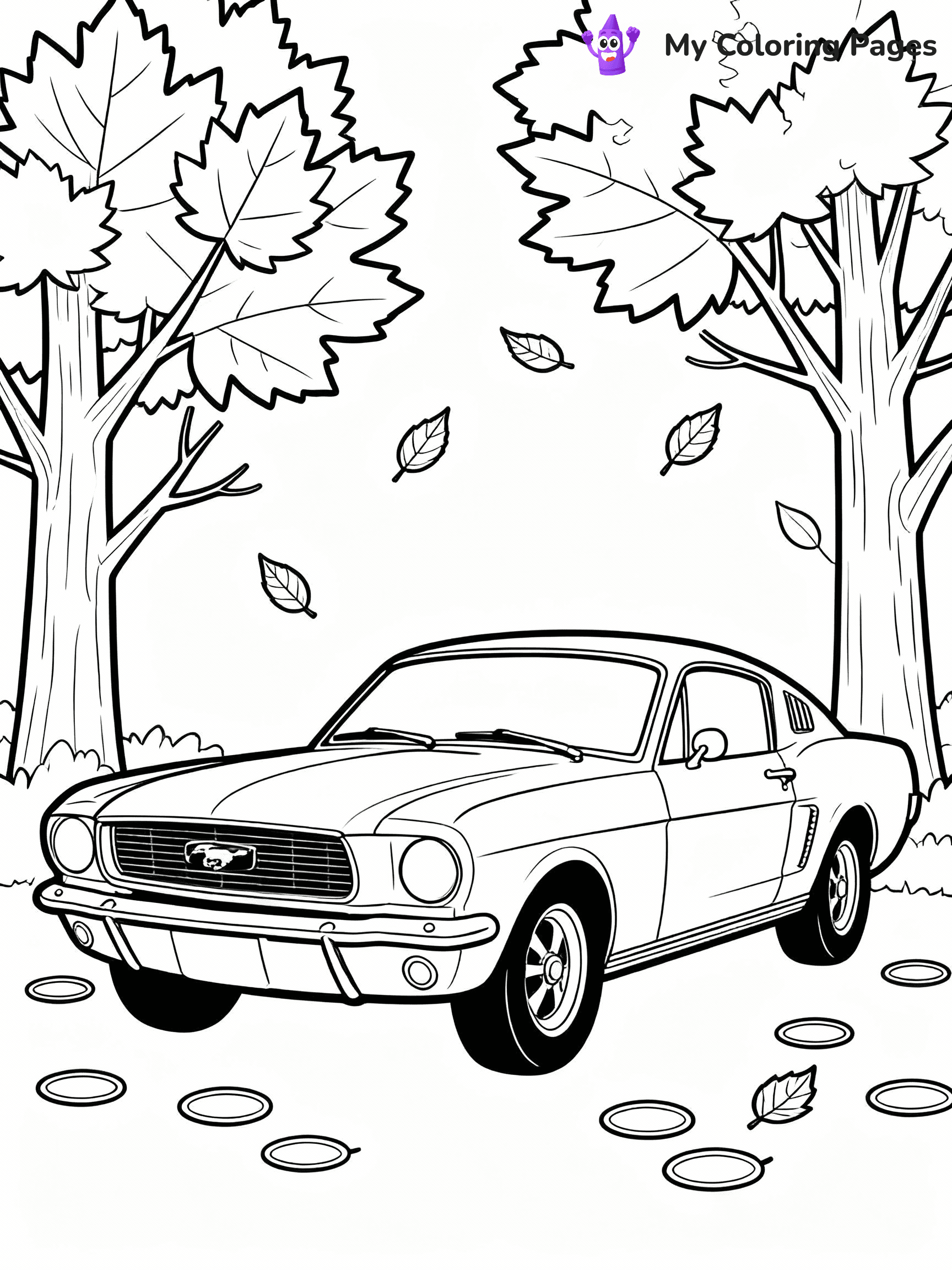 Mustang Coloring Pages - 4