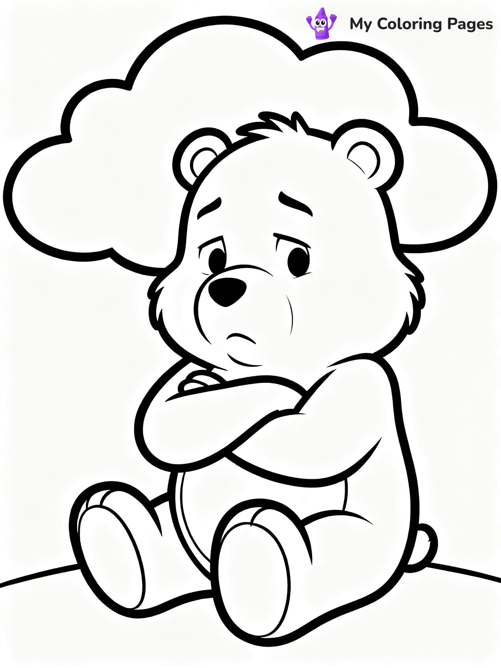 Care Bear Coloring Pages - 34