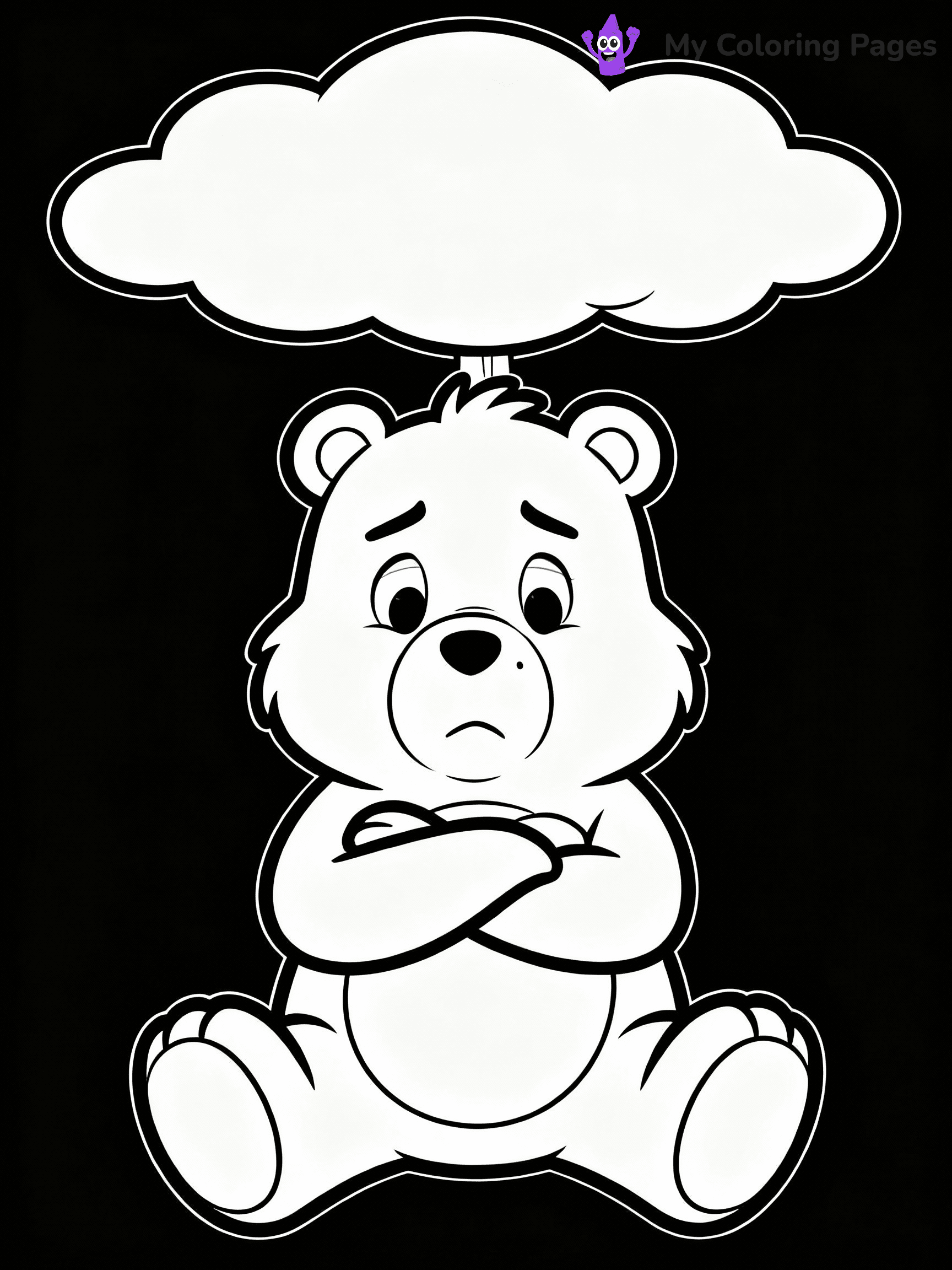 Care Bear Coloring Pages - 32