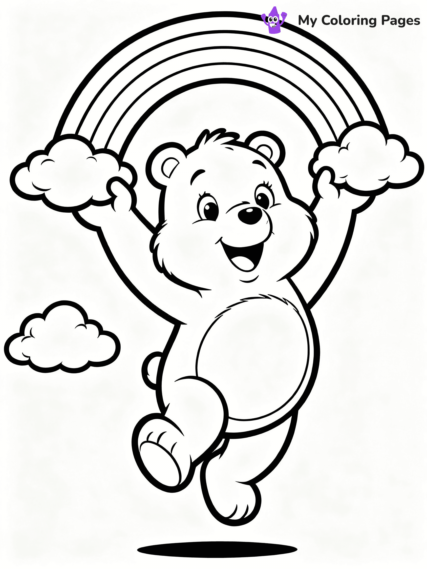 Care Bear Coloring Pages - 24