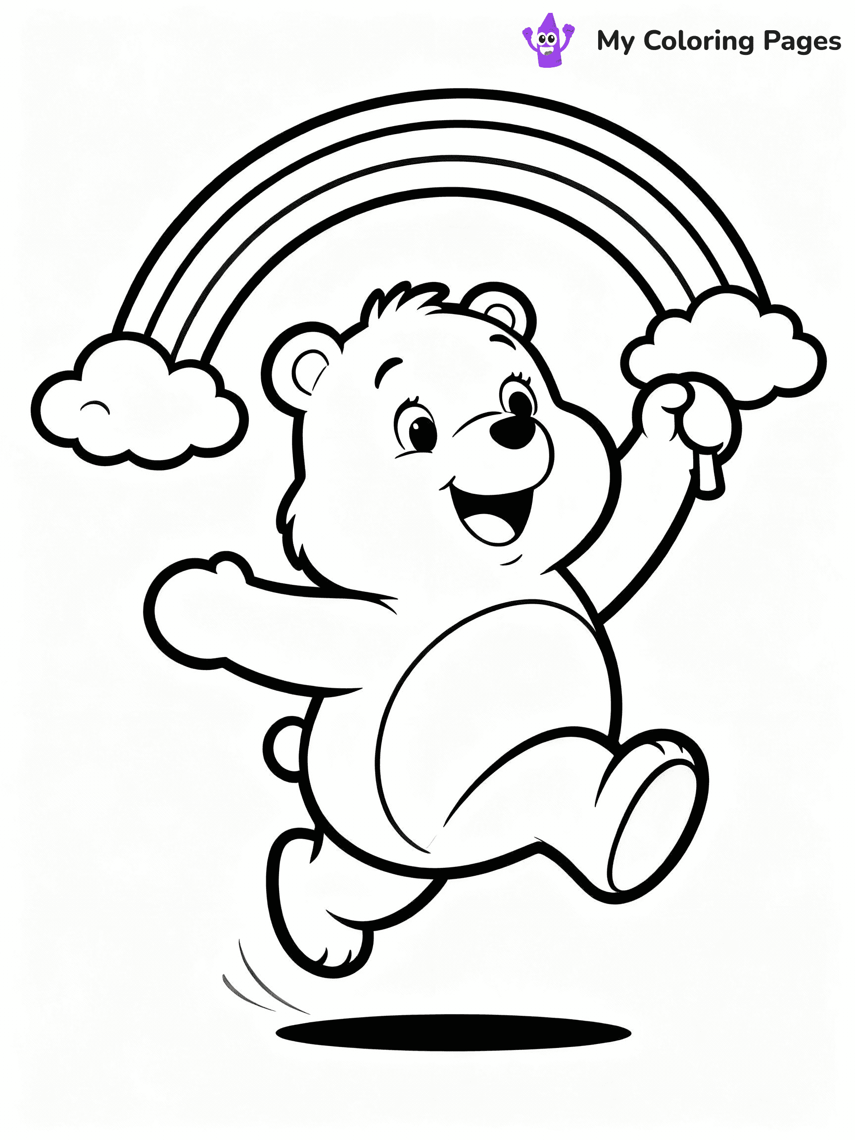 Care Bear Coloring Pages - 22