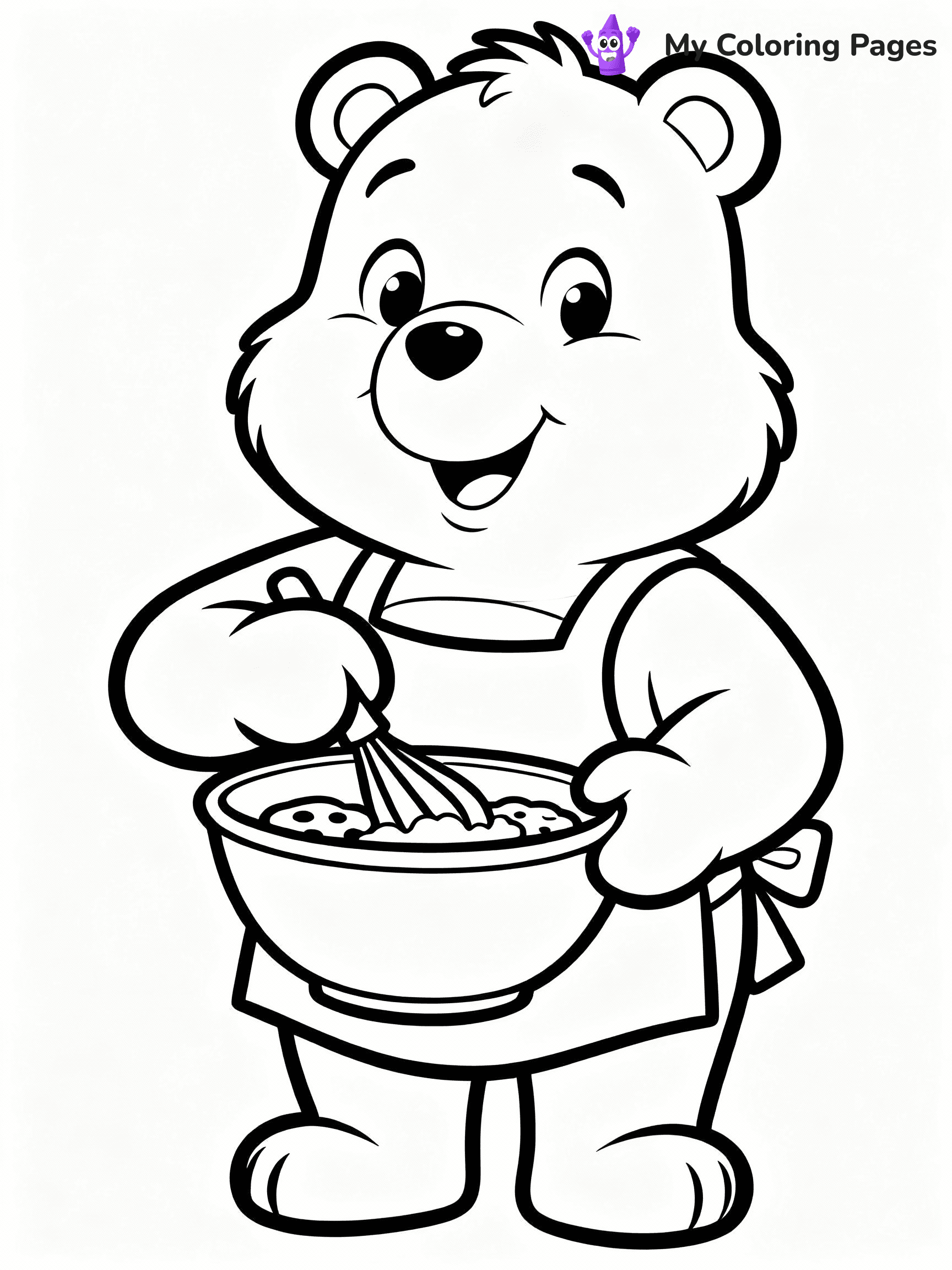 Care Bear Coloring Pages - 12
