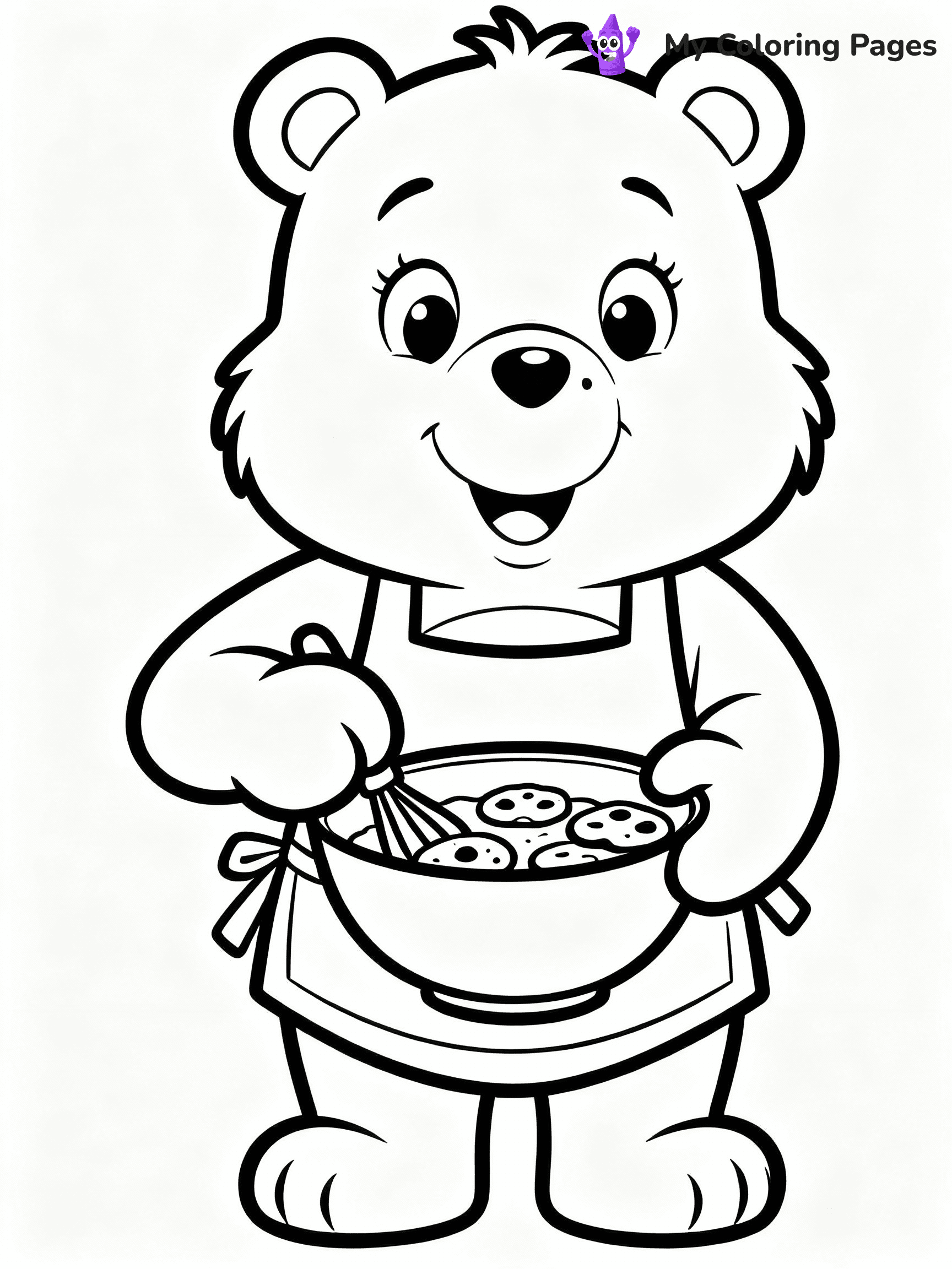 Care Bear Coloring Pages - 11