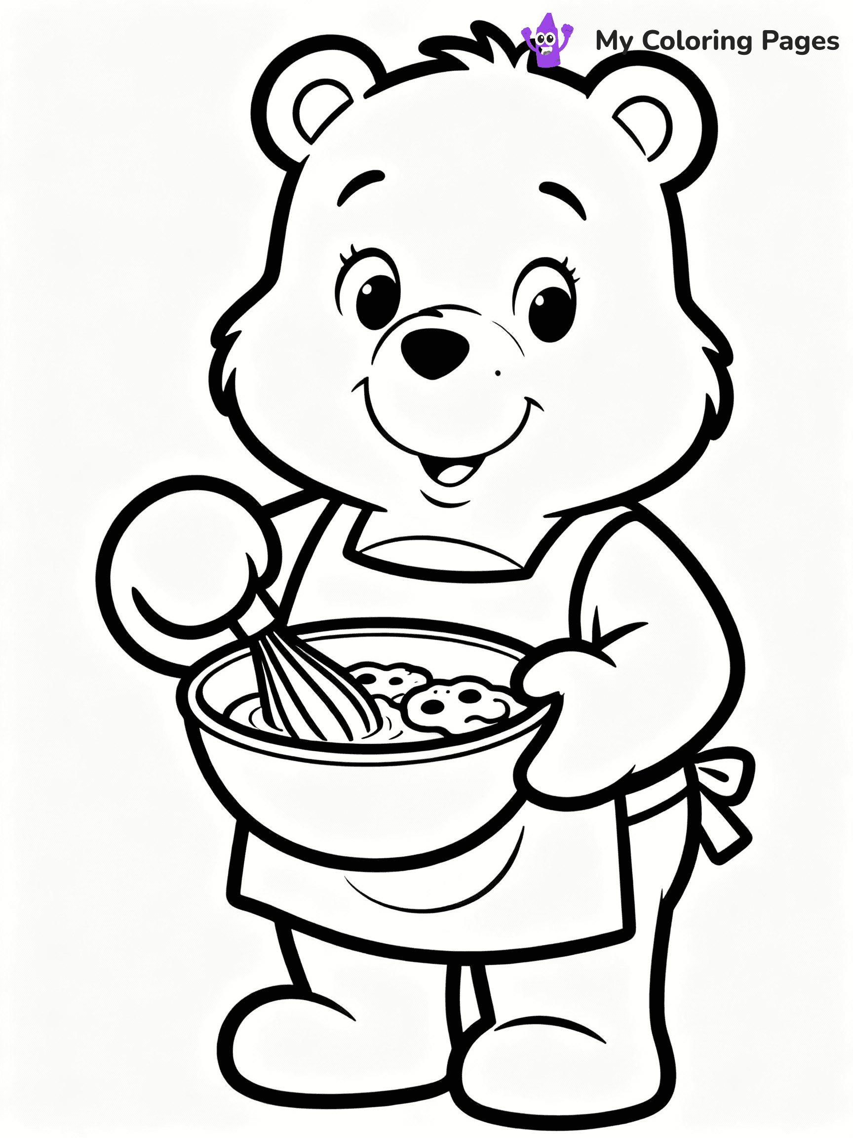Care Bear Coloring Pages - 10