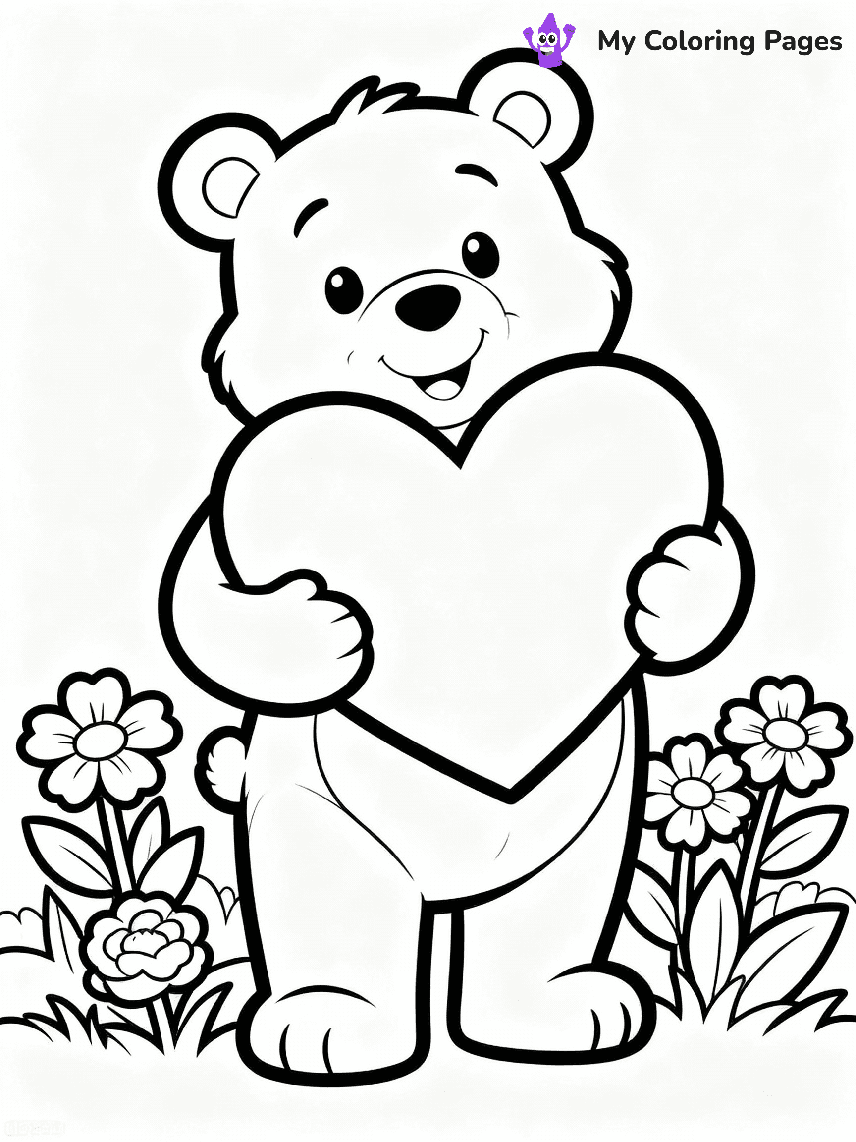 Care Bear Coloring Pages - 5