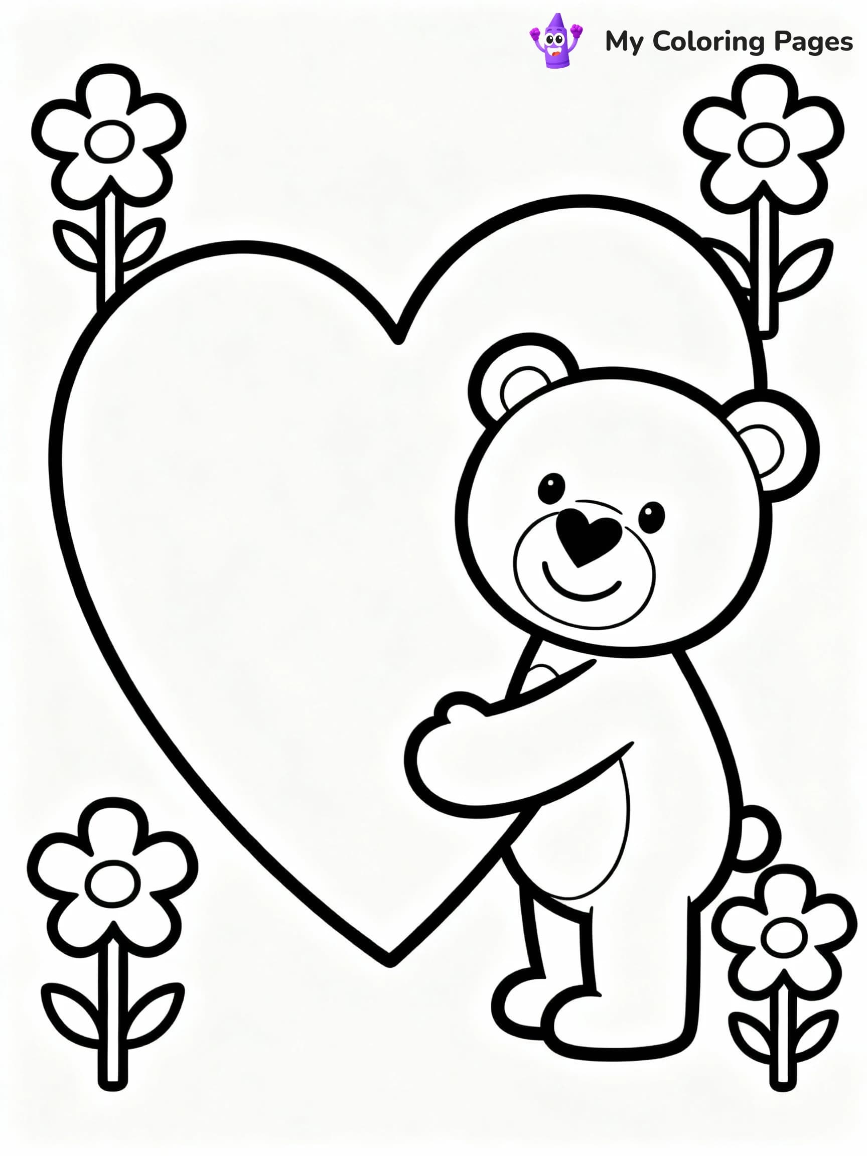 Care Bear Coloring Pages - 2