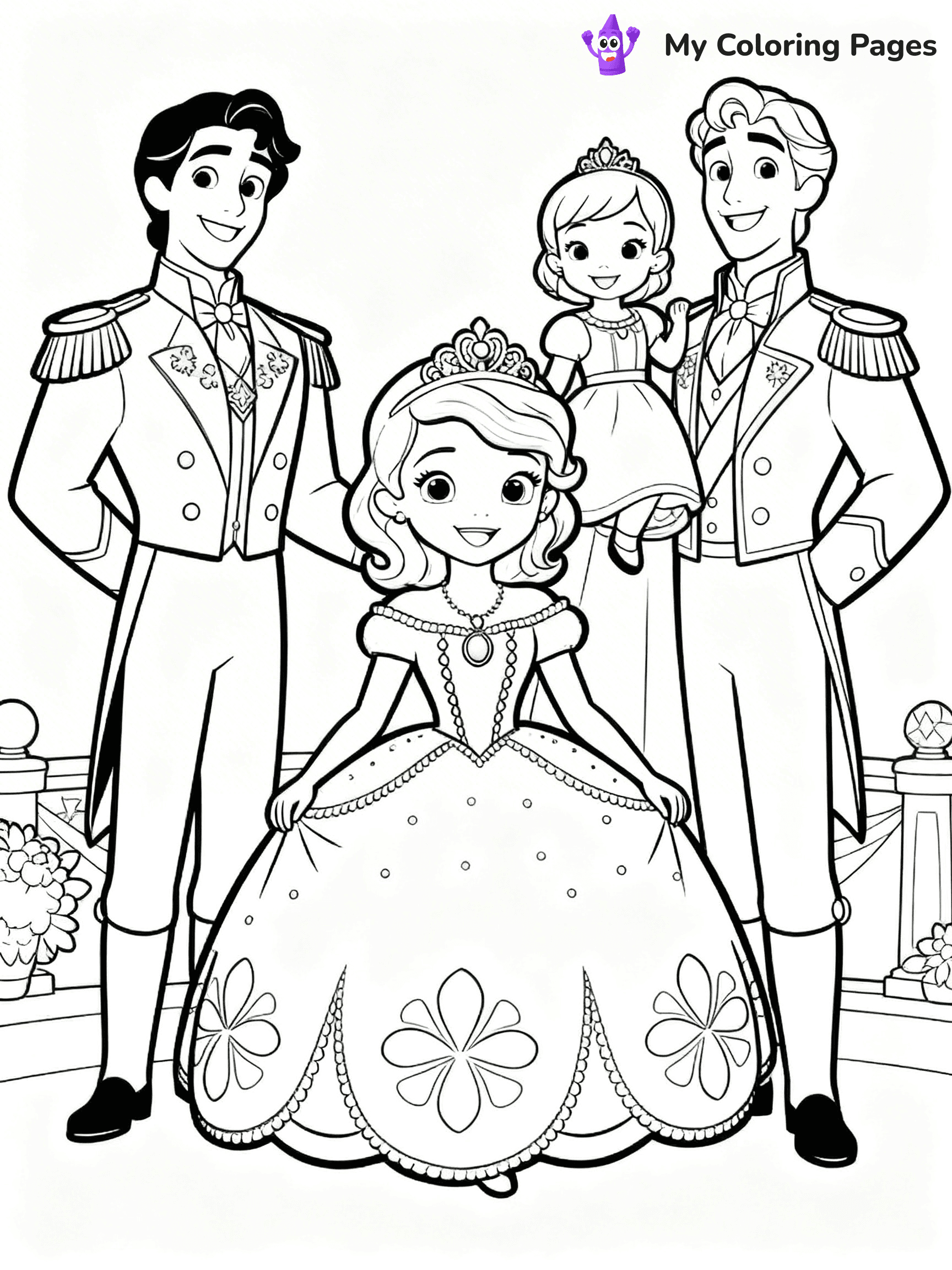 Sofia Coloring Pages - 34
