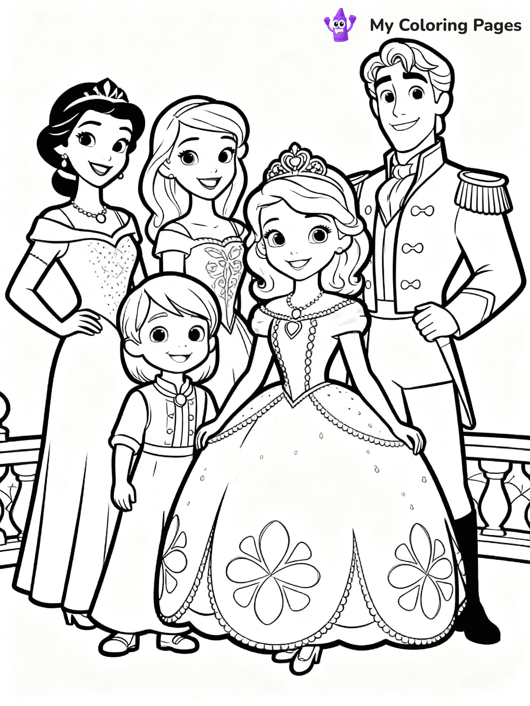 Sofia Coloring Pages - 31