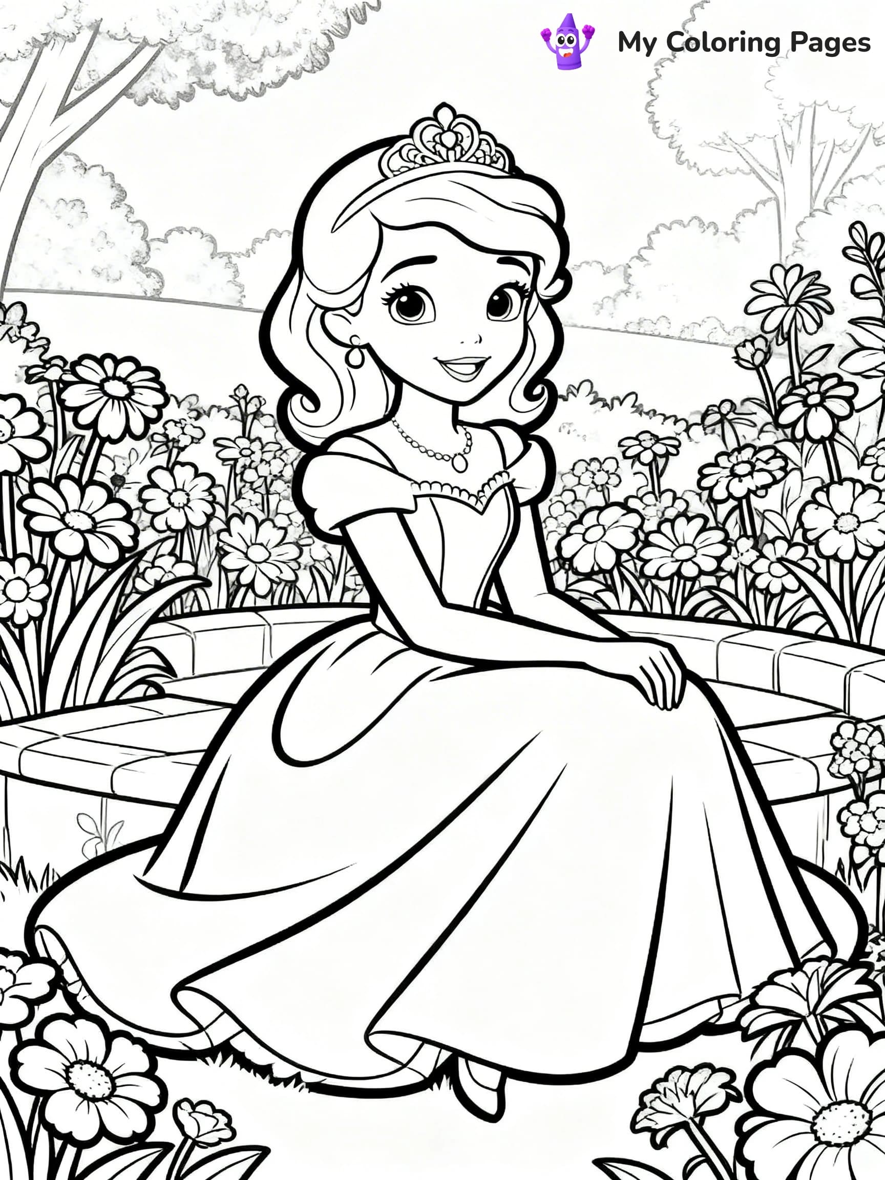 Sofia Coloring Pages - 24