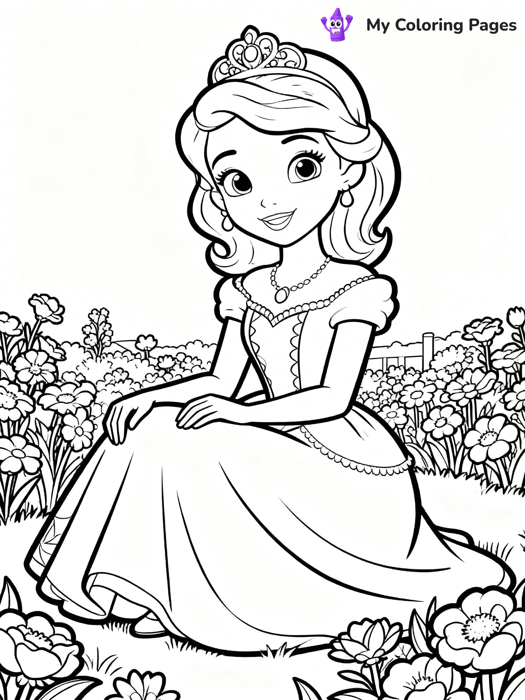 Sofia Coloring Pages - 23