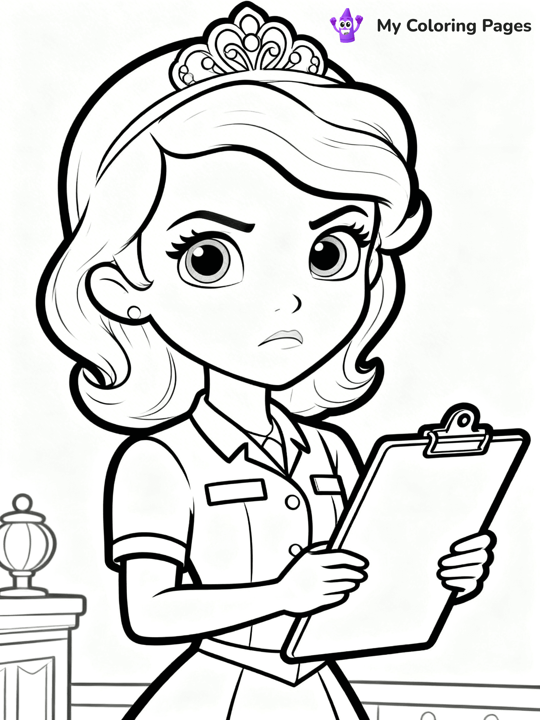 Sofia Coloring Pages - 19