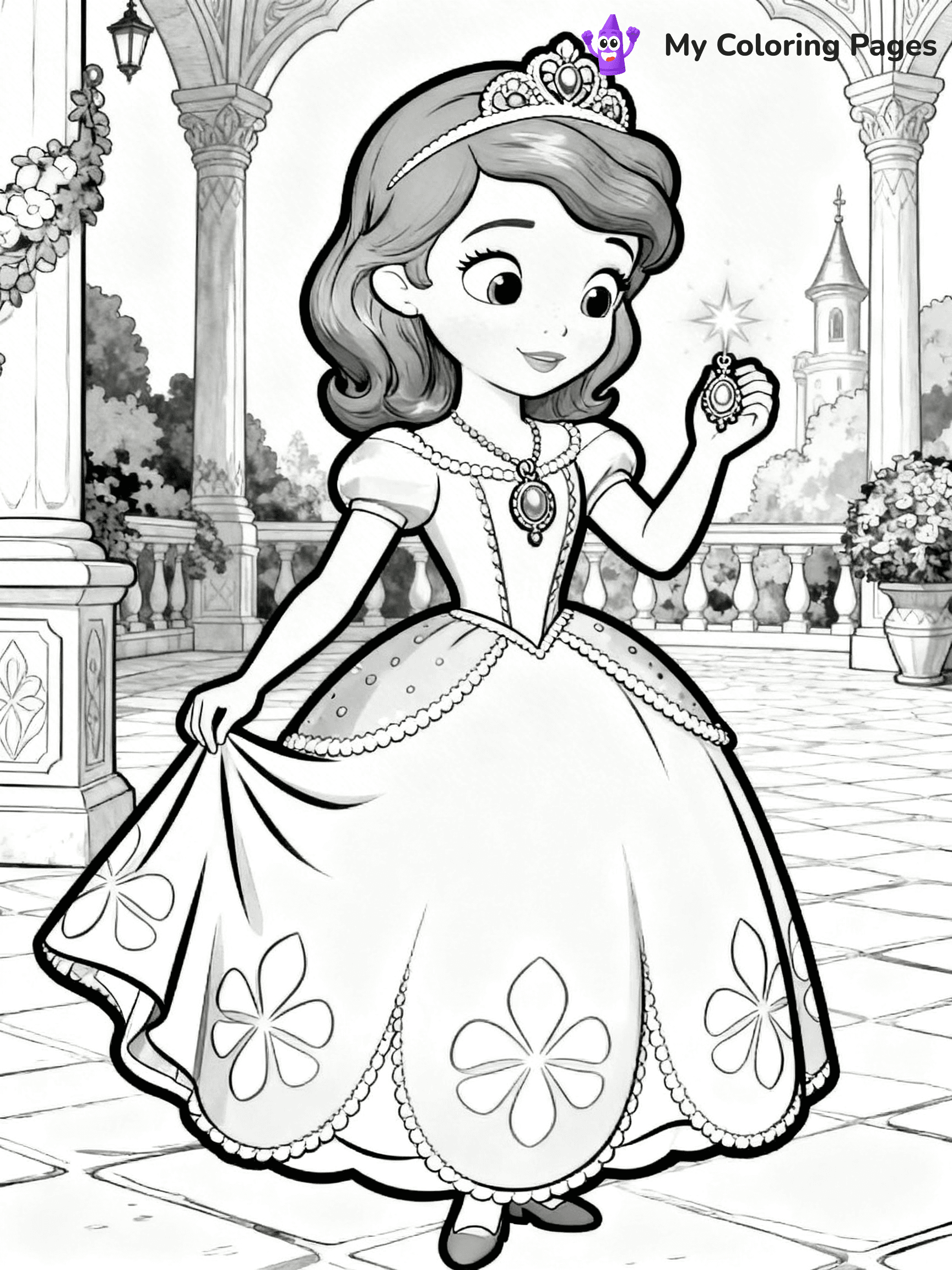 Sofia Coloring Pages - 18