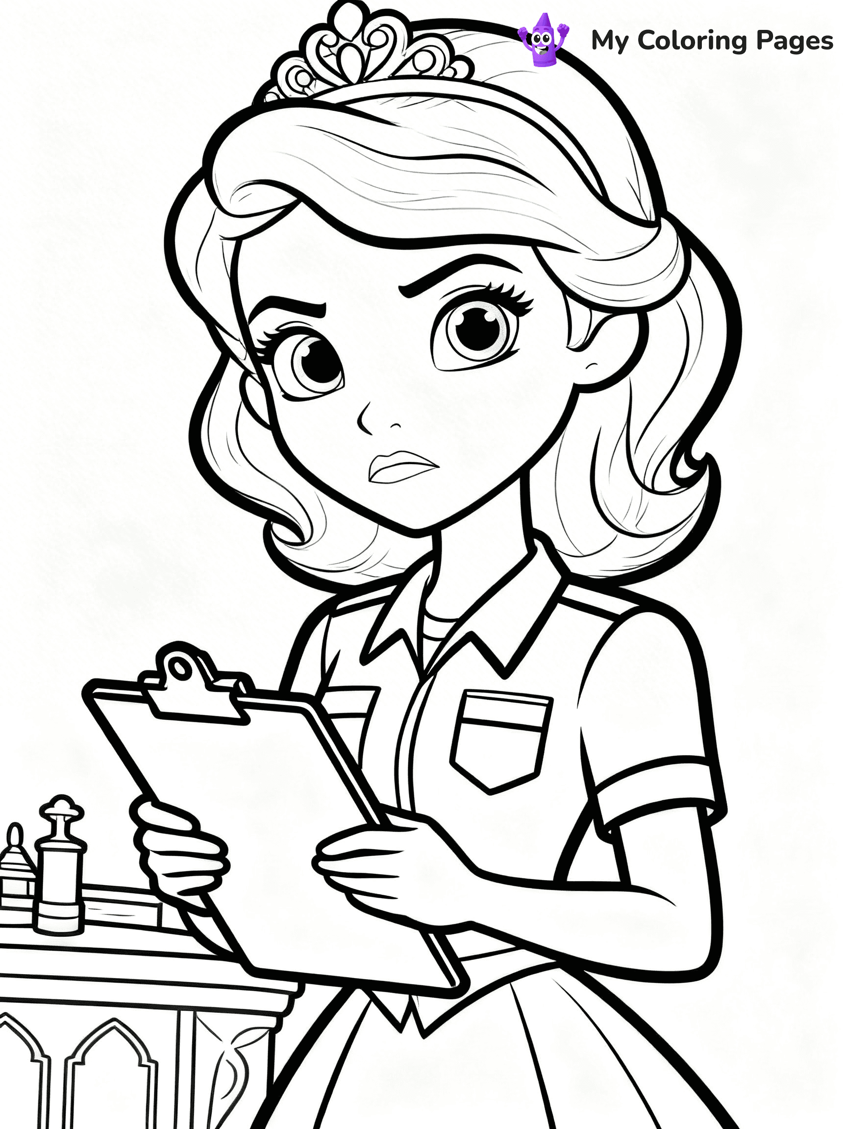 Sofia Coloring Pages - 17