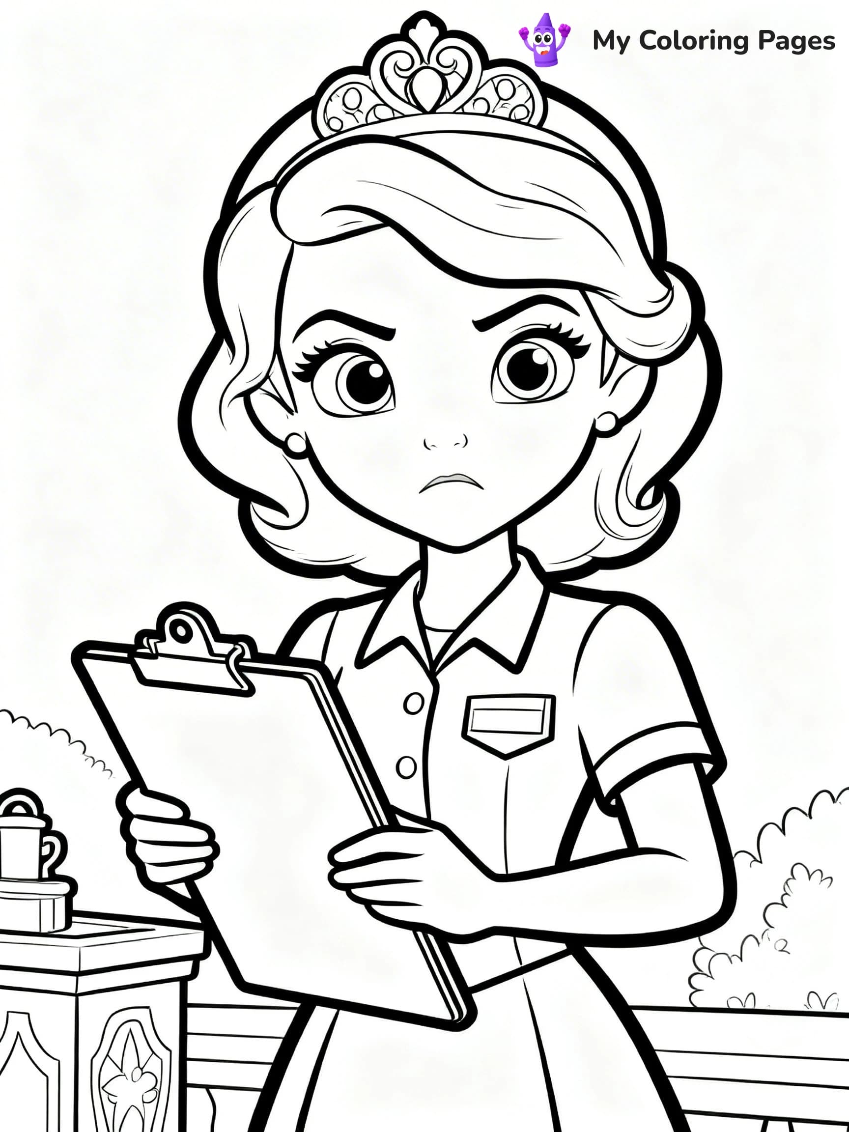 Sofia Coloring Pages - 12