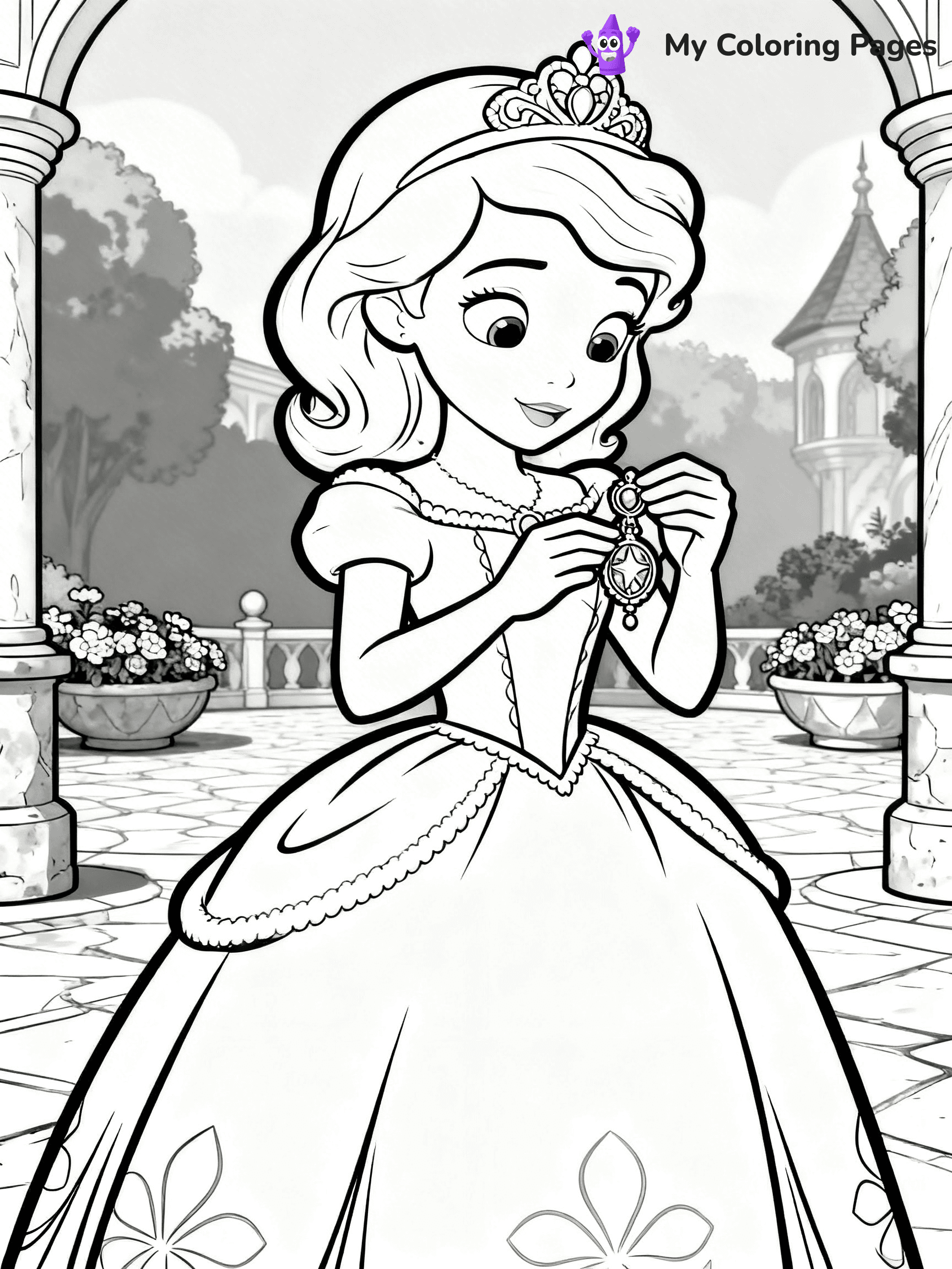 Sofia Coloring Pages - 11