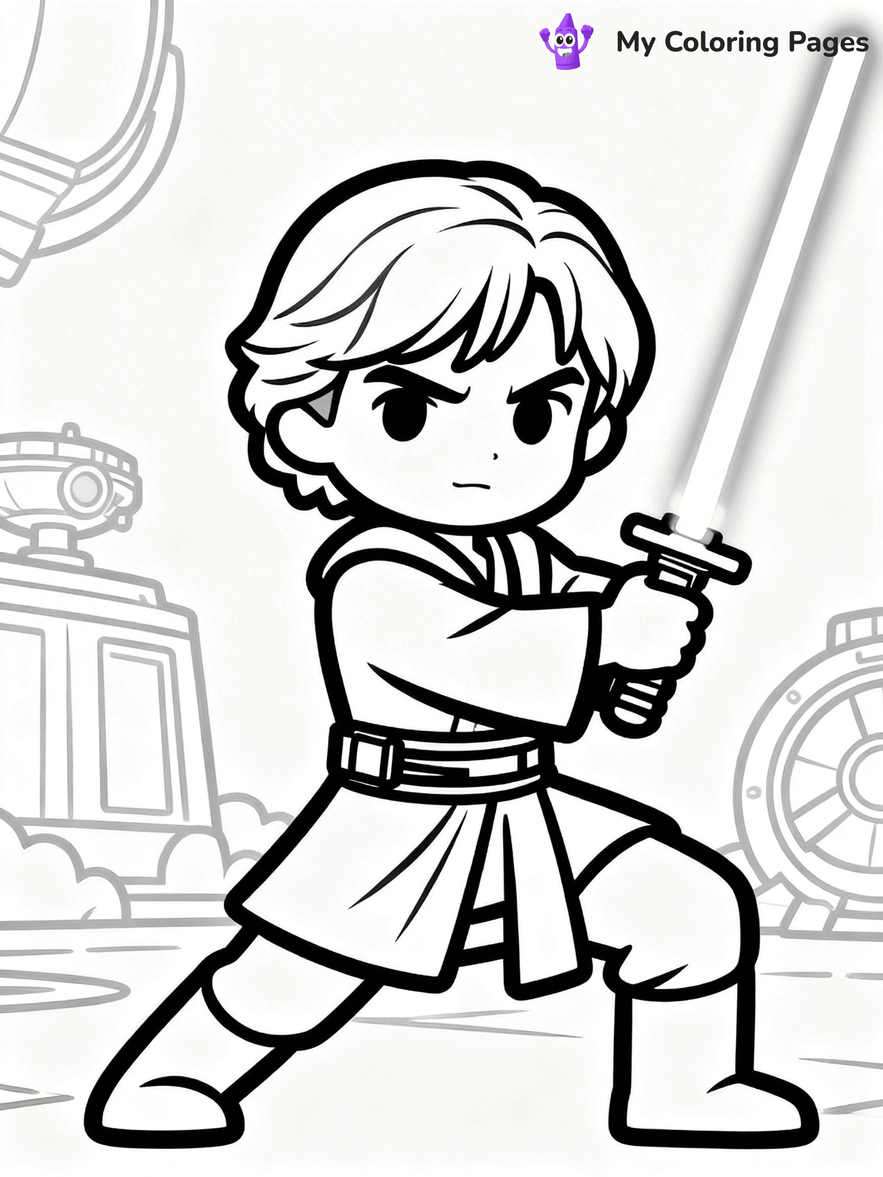 Obi-Wan Kenobi Coloring Pages - 24