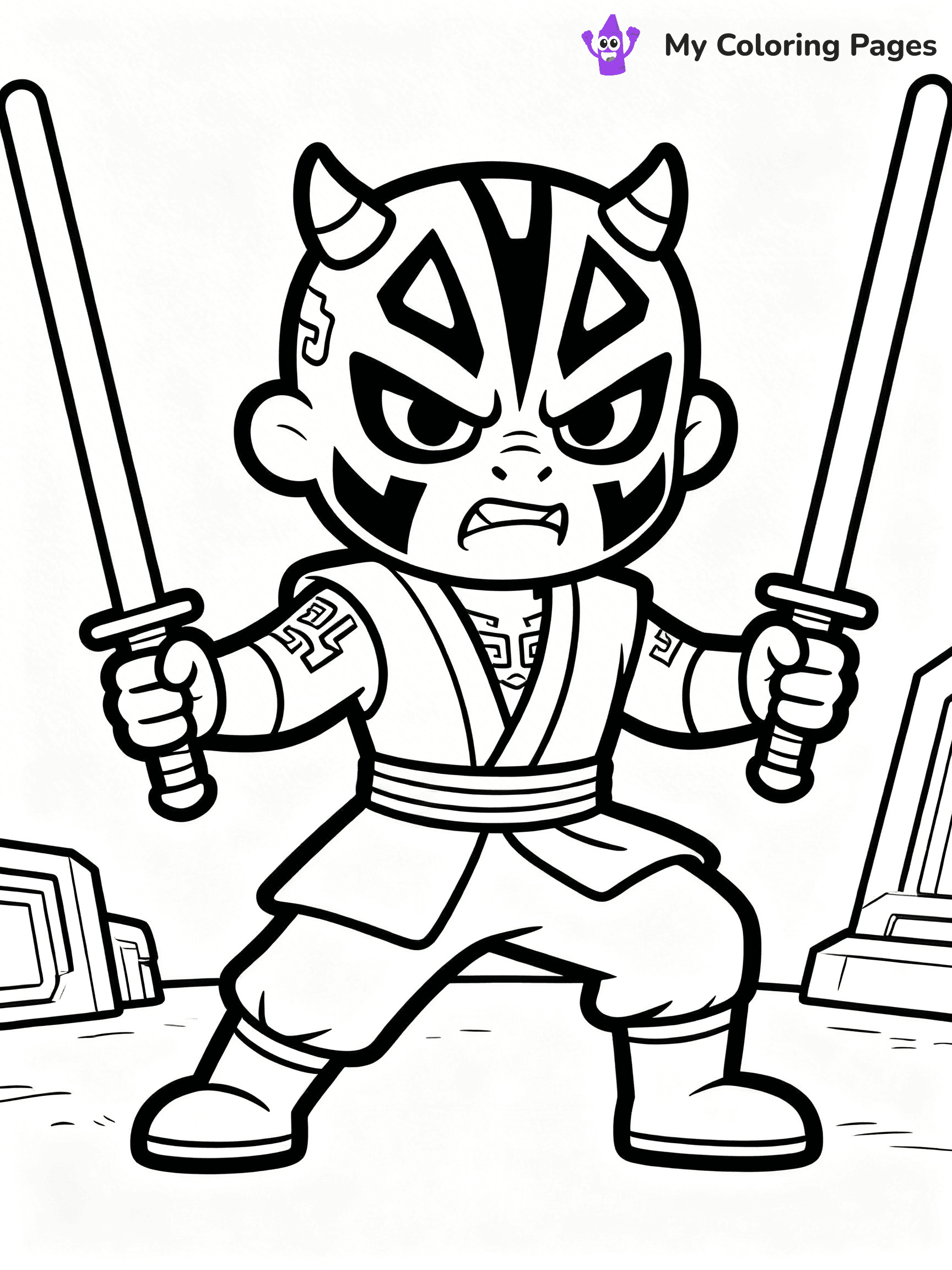 Obi-Wan Kenobi Coloring Pages - 16