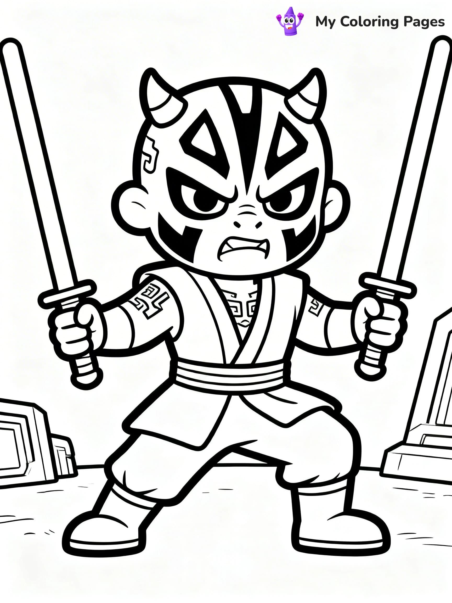 Obi-Wan Kenobi Coloring Pages - 16