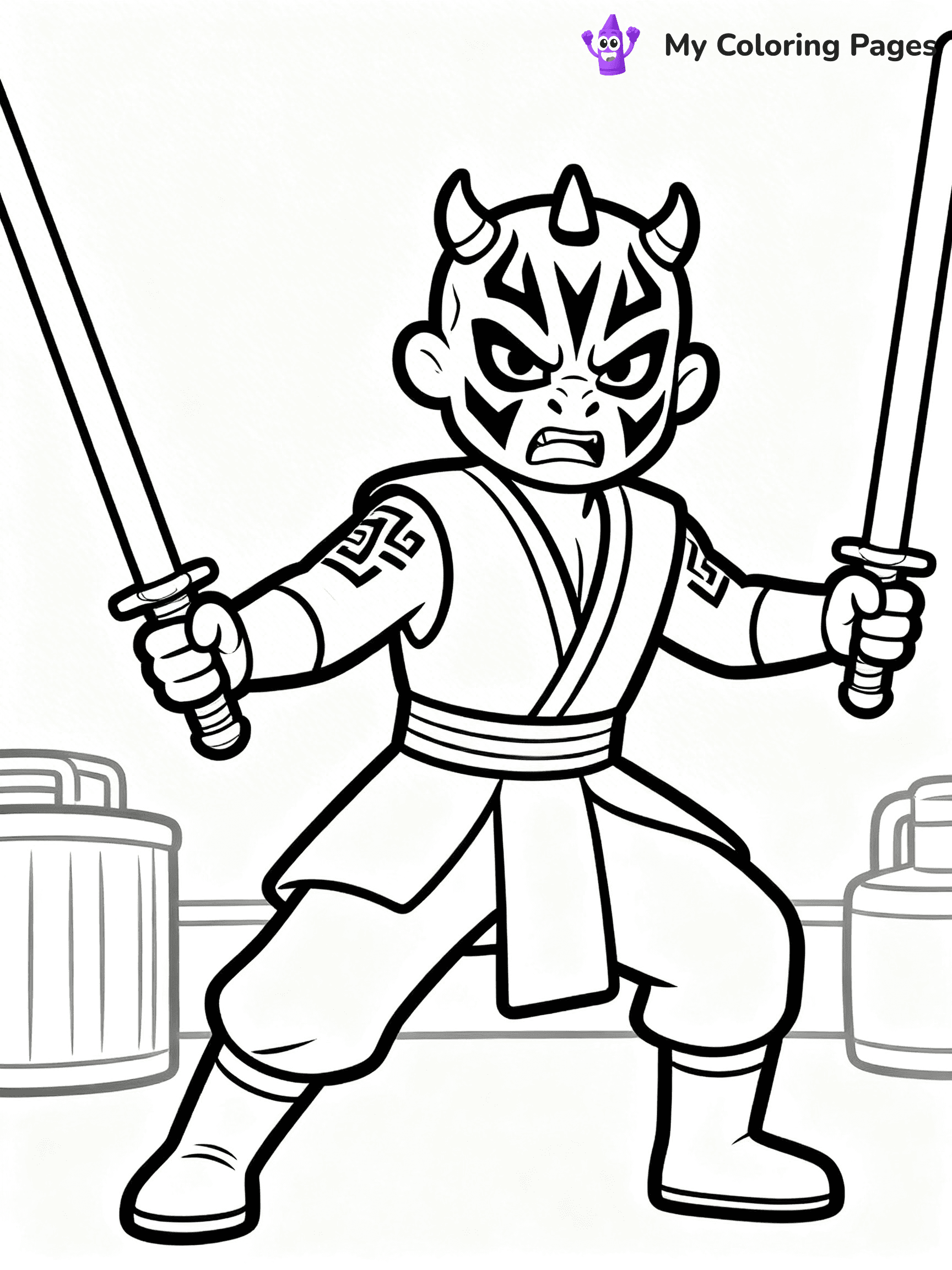Obi-Wan Kenobi Coloring Pages - 15