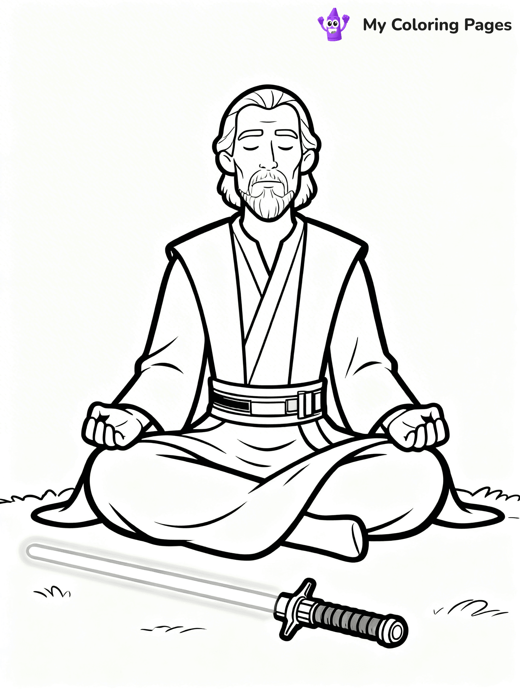 Obi-Wan Kenobi Coloring Pages - 13