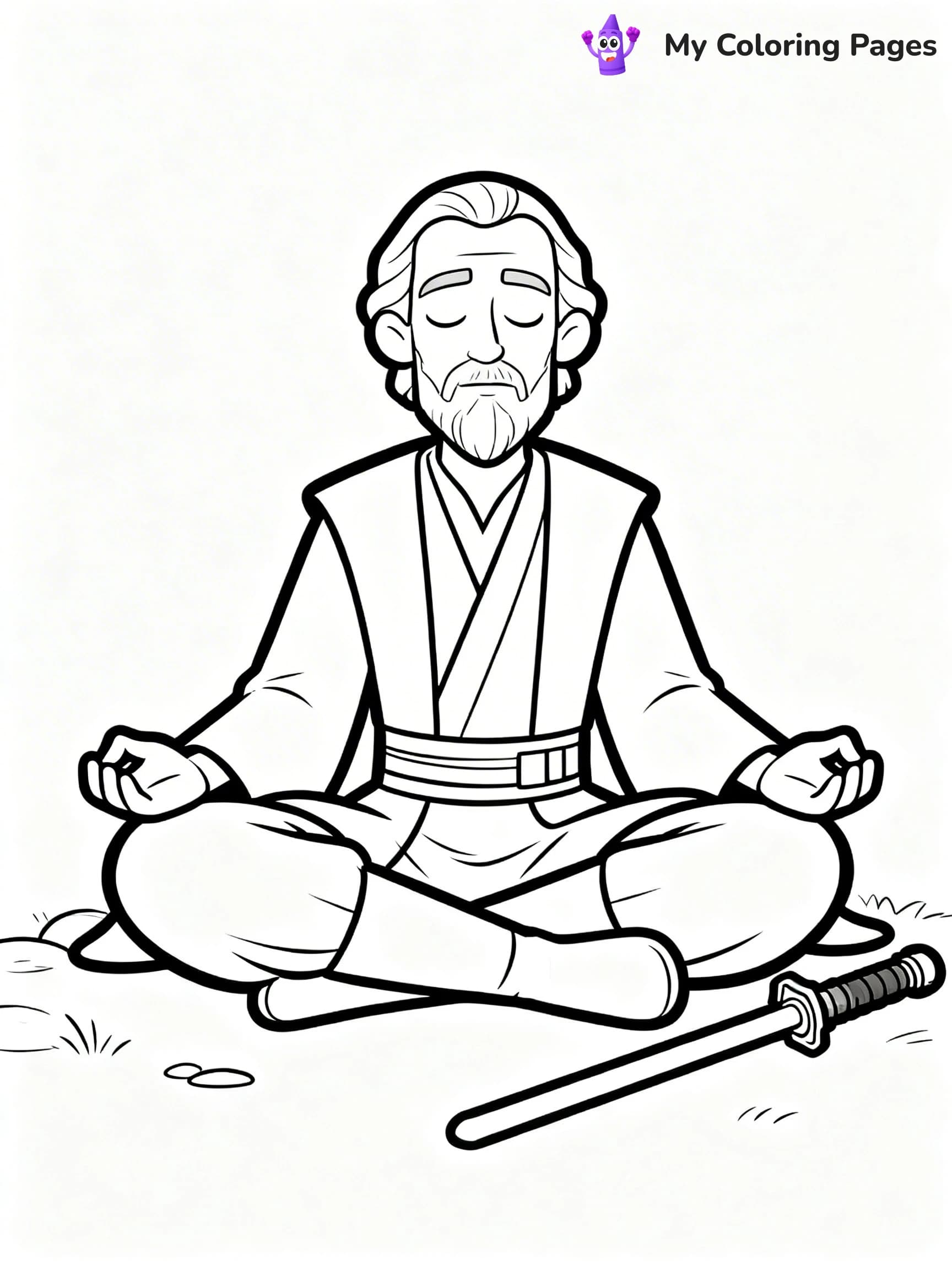 Obi-Wan Kenobi Coloring Pages - 12