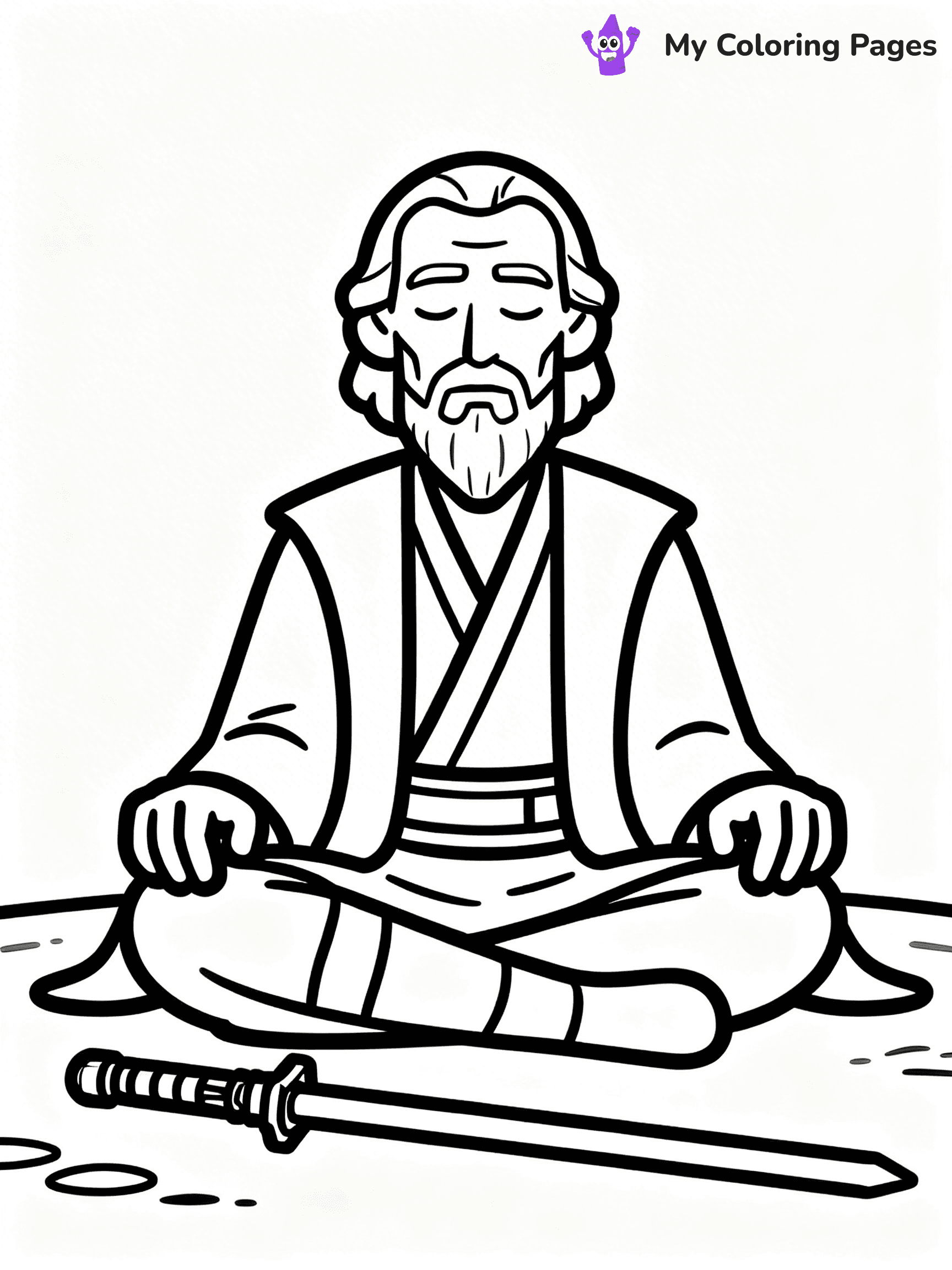 Obi-Wan Kenobi Coloring Pages - 11