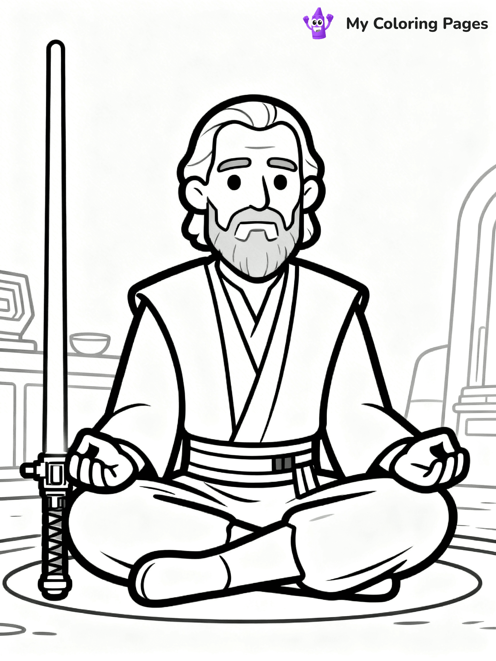 Obi-Wan Kenobi Coloring Pages - 10
