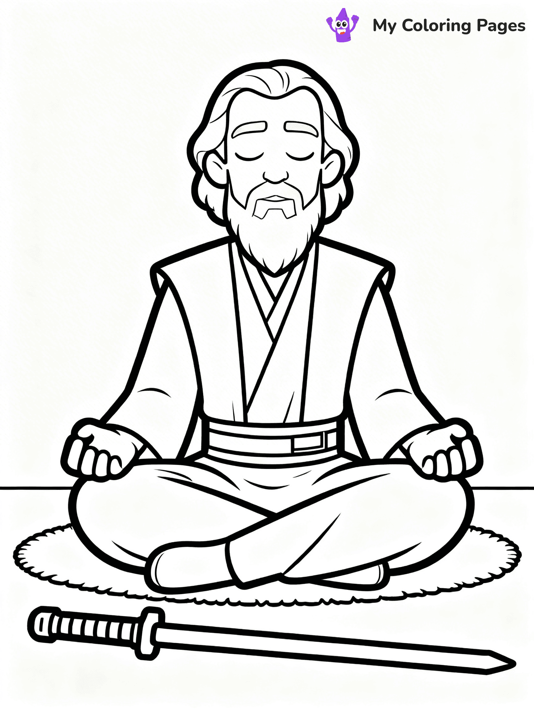 Obi-Wan Kenobi Coloring Pages - 9
