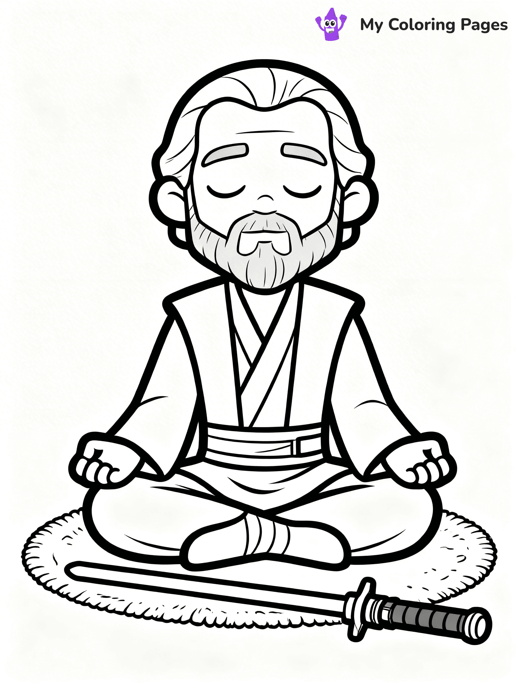 Obi-Wan Kenobi Coloring Pages - 8