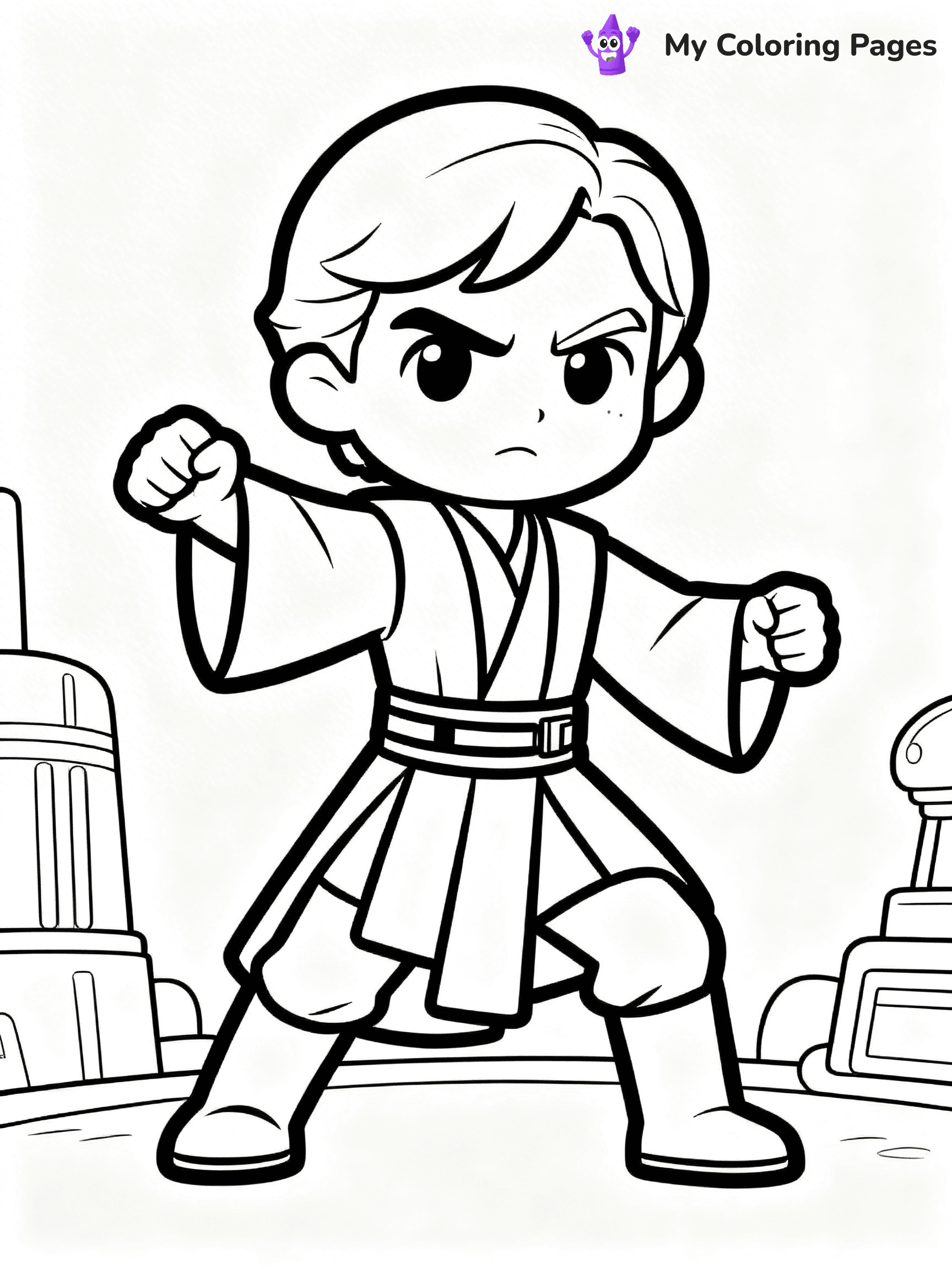 Obi-Wan Kenobi Coloring Pages - 6
