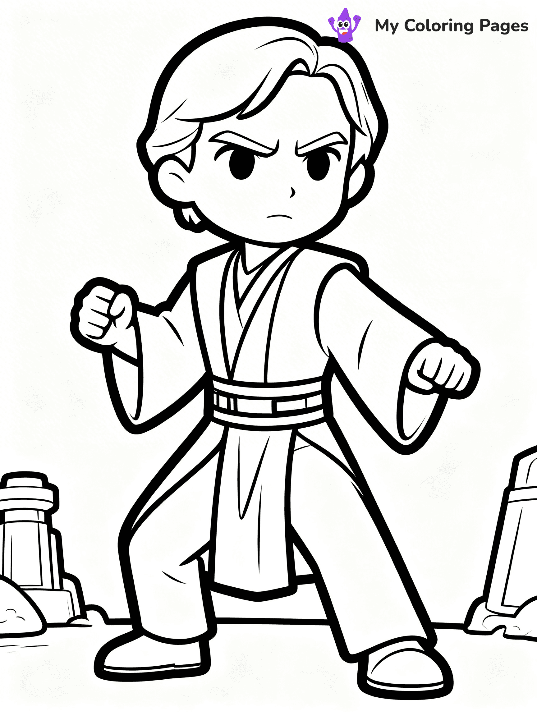 Obi-Wan Kenobi Coloring Pages - 5