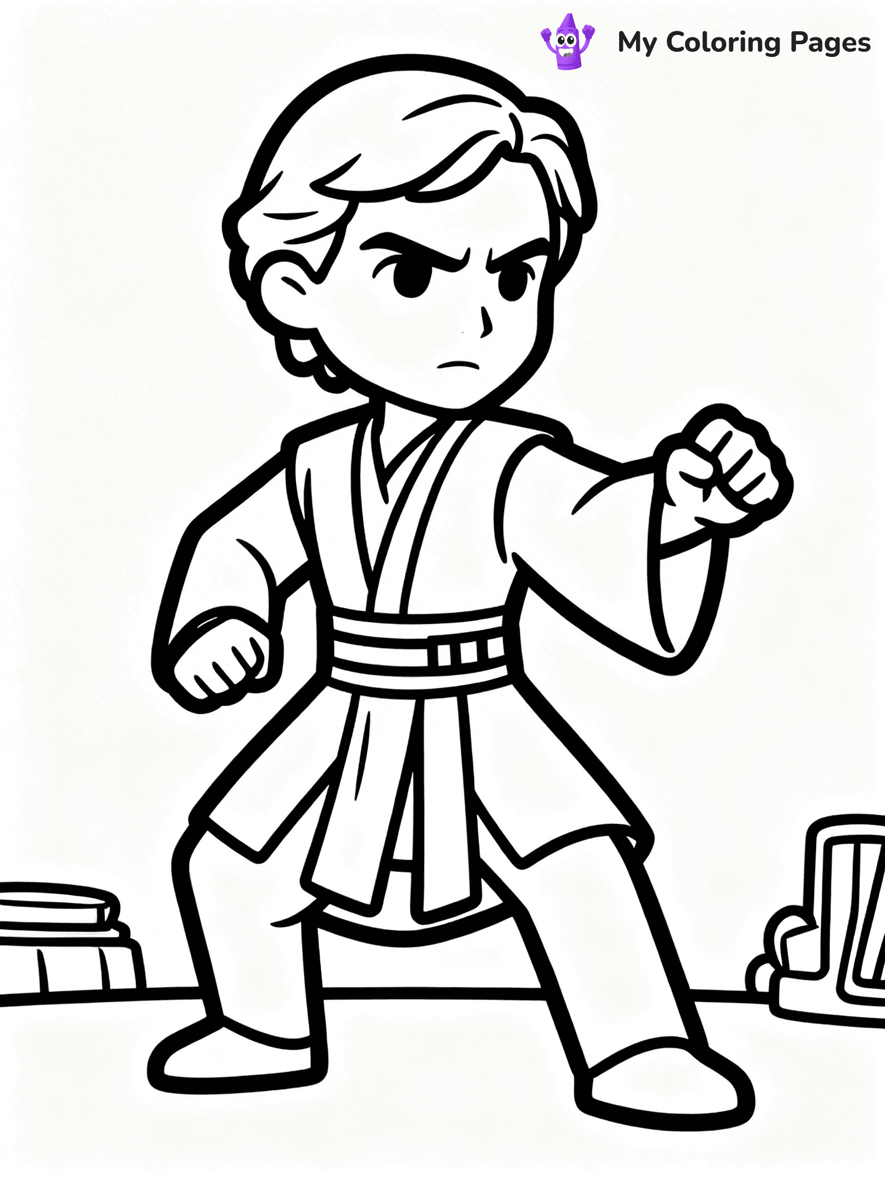 Obi-Wan Kenobi Coloring Pages - 4