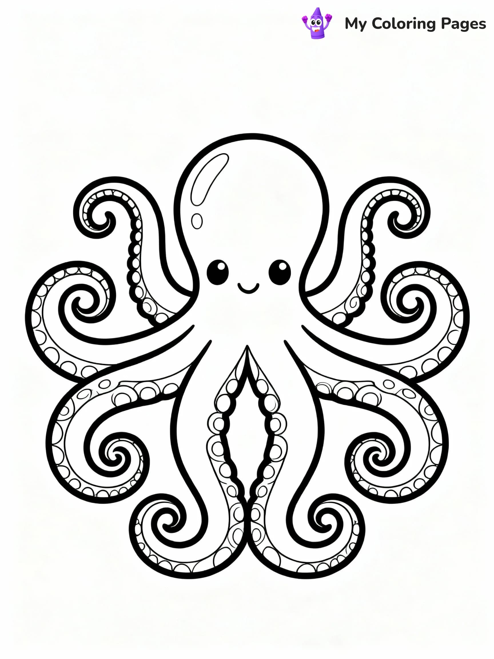 Octopus Coloring Pages - 21