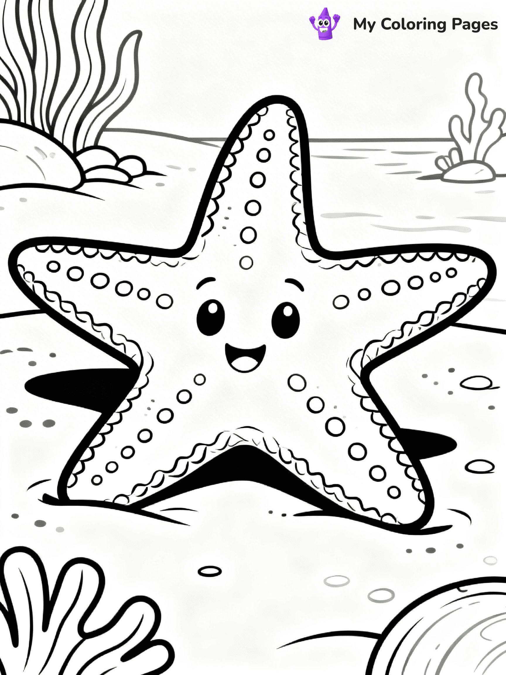 Seashell Coloring Pages - 93
