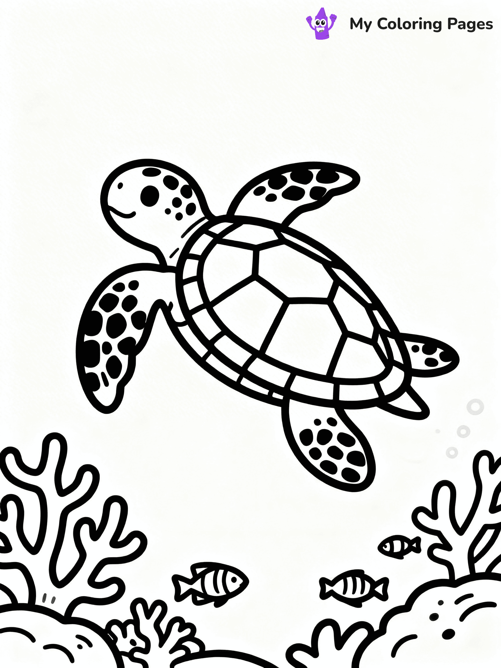 Seashell Coloring Pages - 75