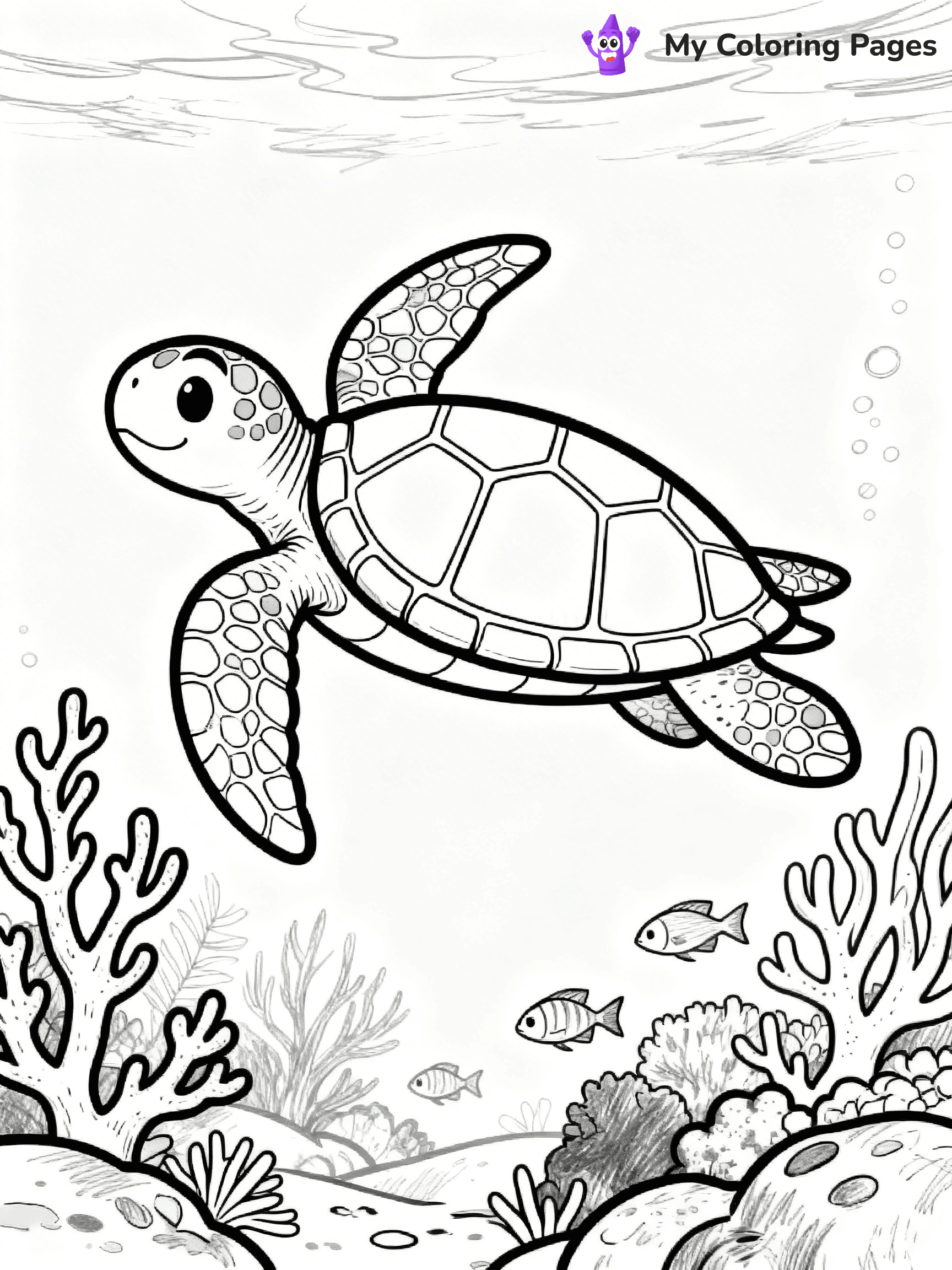 Seashell Coloring Pages - 72